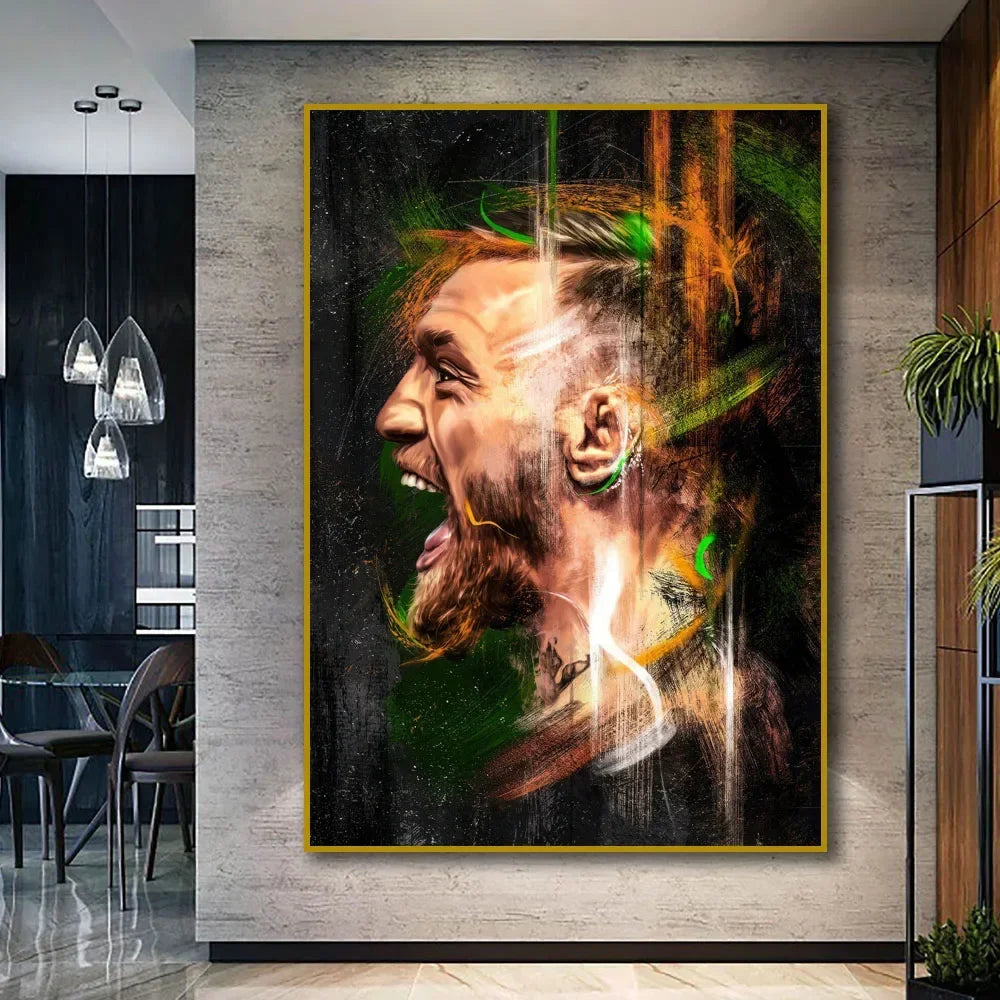 Conor McGregor | Motivatie Poster | Gym Wanddecoratie | Professionele Print | UFC Inspiratie Muurkunst