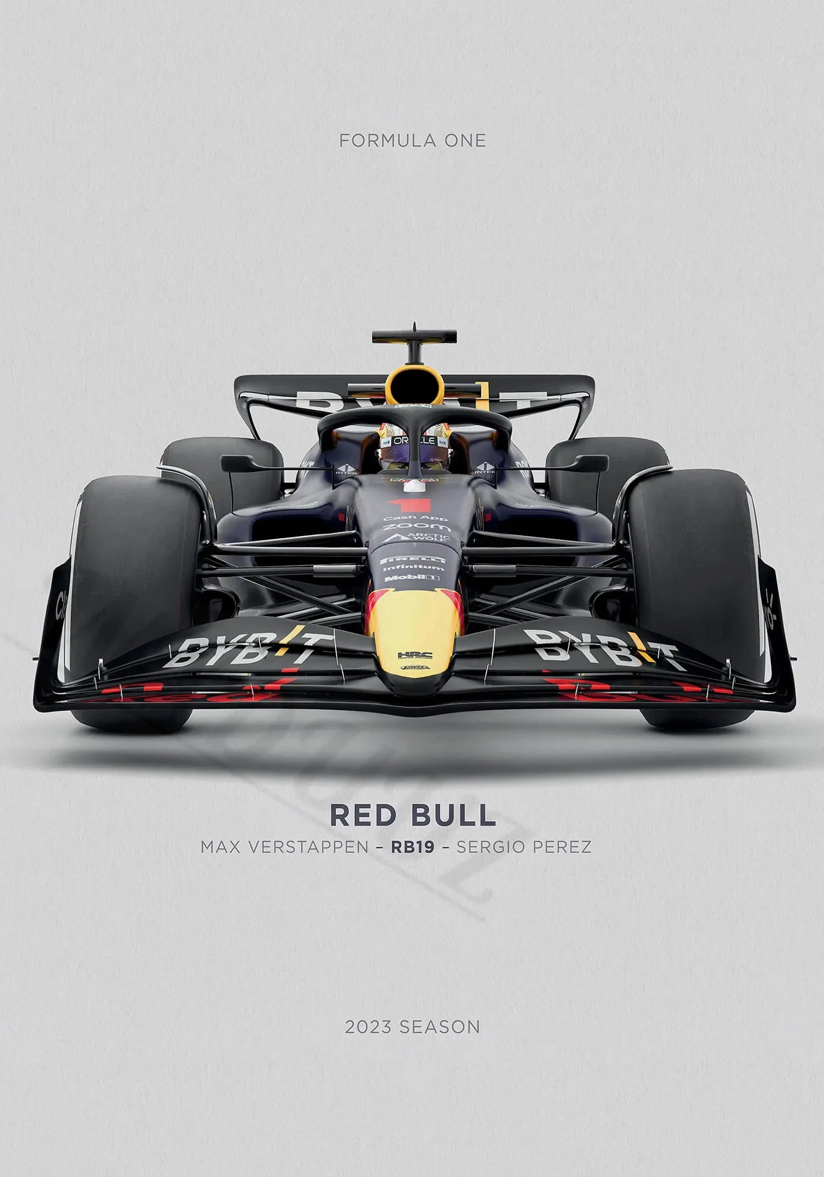 Red Bull Racing | Max Verstappen & Sergio Perez Posters | RB19 F1 Team | Motorsport Muurdecoratie