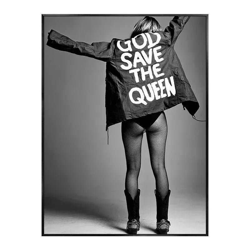 Punk Rebellion Poster | Echoes of Anarchy | Britse Underground Kunst | Muurdecoratie | Vintage Stijl
