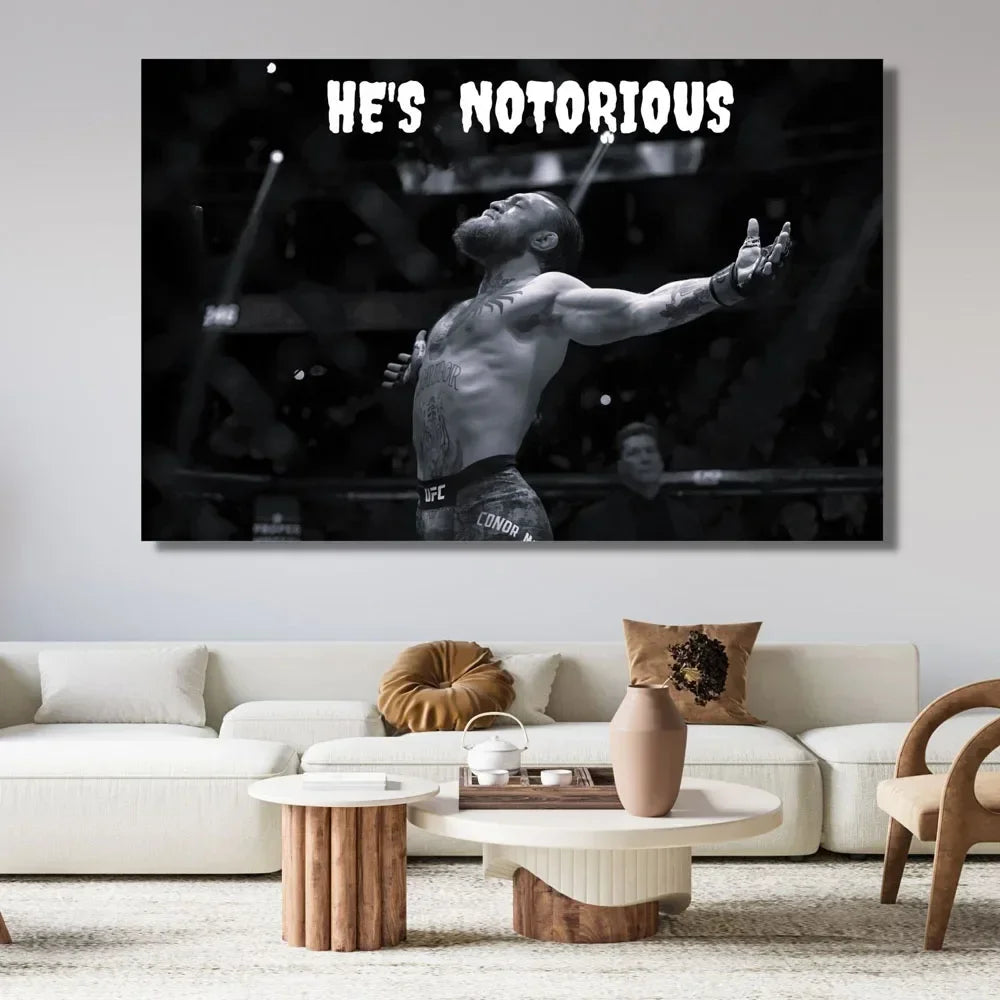 Conor McGregor Posters | Inspirerende Muurdecoratie | UFC Wanddecoratie | Professionele Print voor Huis & Tuin Decor