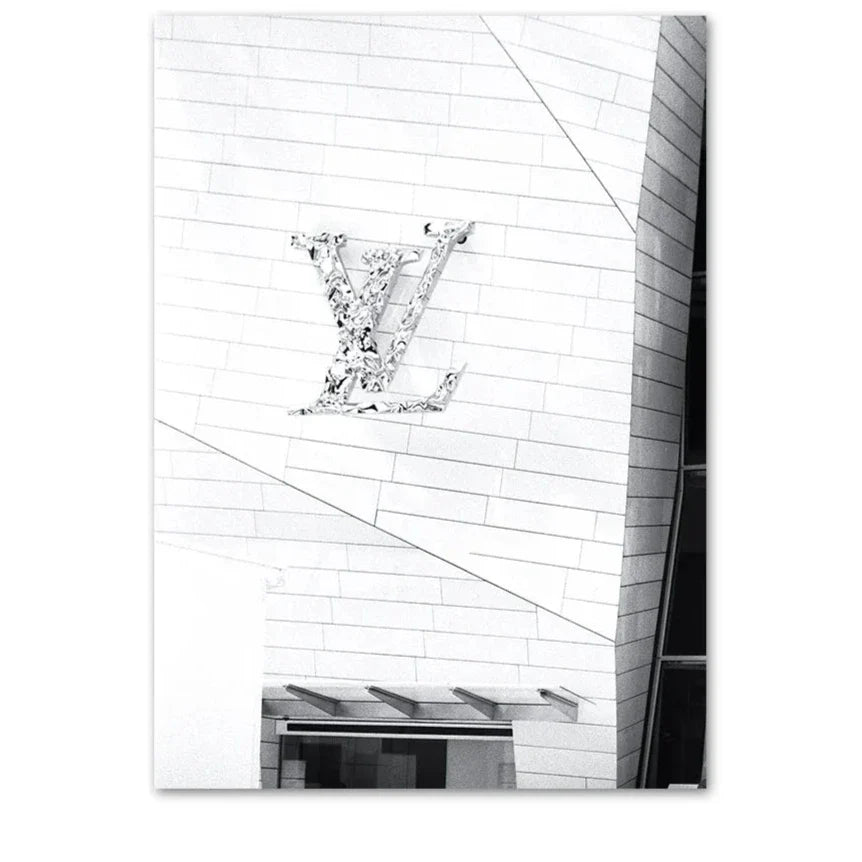 Luxury Diamond Louis Vuitton Poster | Muurdecoratie | Wanddecoratie | Fashion Kunst | Posters wanddecoratie