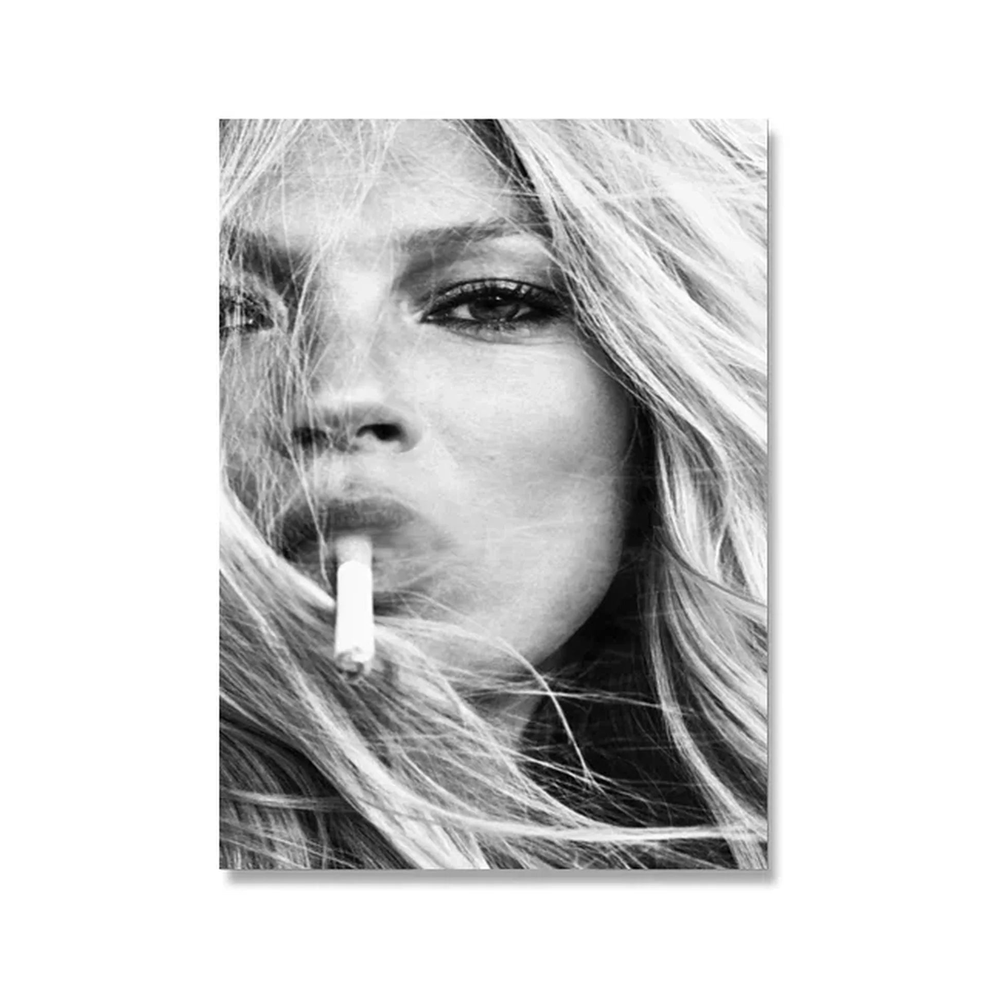 Kate Moss Poster | Iconische Supermodel Wanddecoratie | Vintage Muurdecoratie | Posters voor Thuis