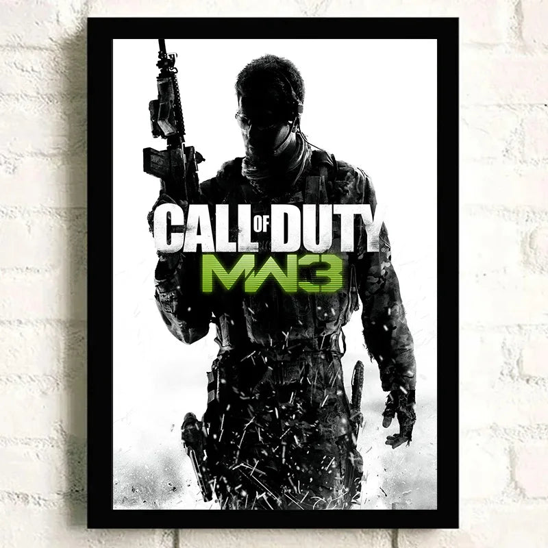 Modern warfare 3 | Call of Duty Posters | Muurdecoratie voor Woonkamer | Canvas Kunst | Wanddecoratie | Schilderijen | Decoratieve Prenten