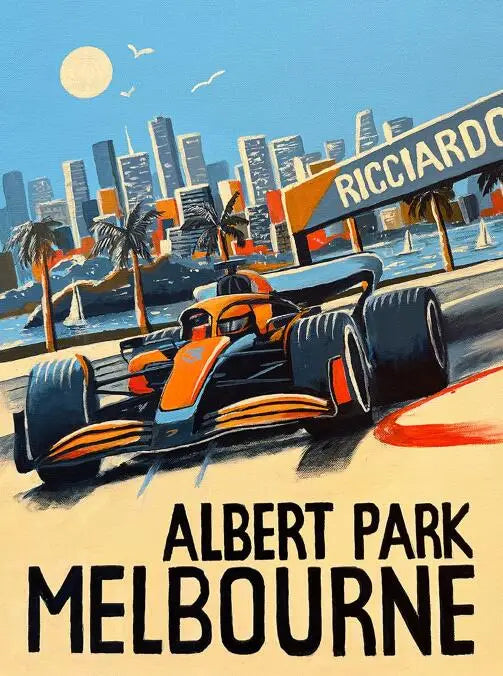 Spa Francorchamps Racing Poster | Muurdecoratie Motorsport | Wanddecoratie Formule 1 | Canvas Kunst