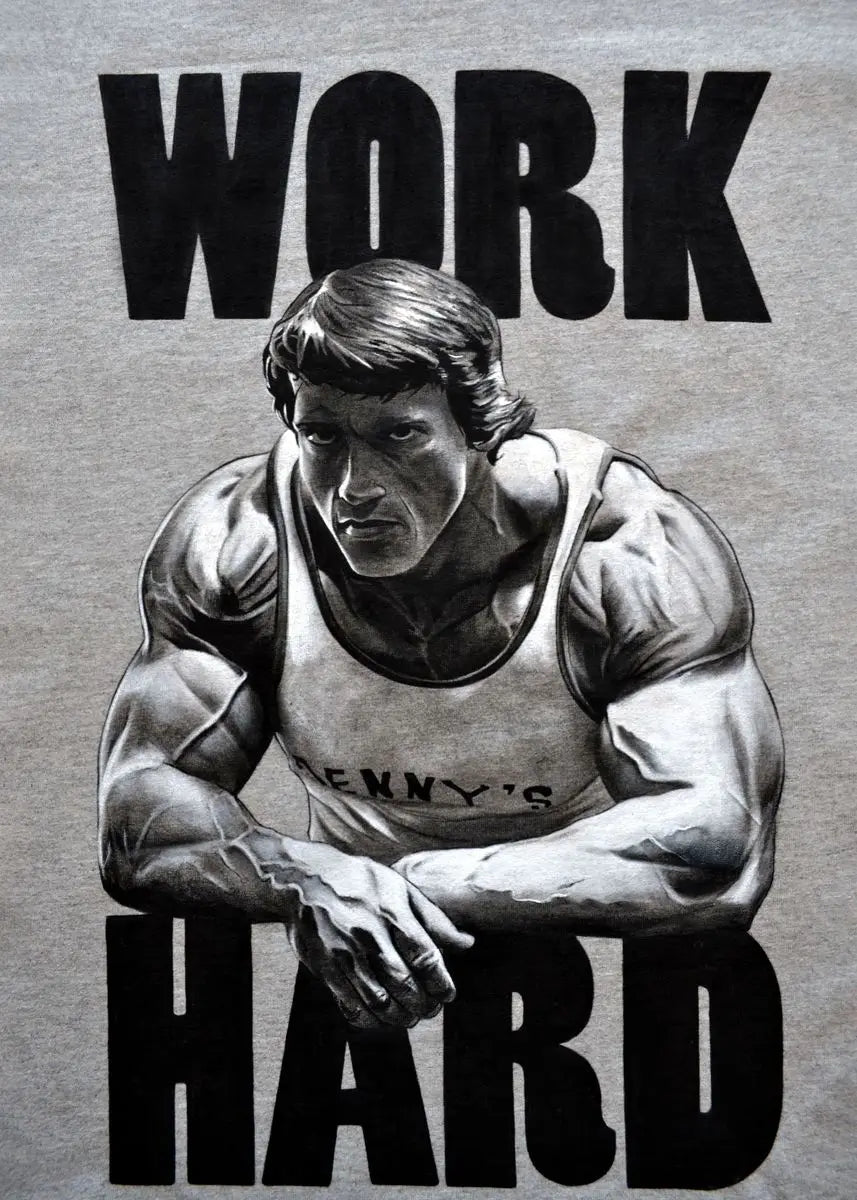 Arnold Schwarzenegger | Bodybuilding inspiratie | Gym fitness muurdecoratie | Motivatie quote | Wanddecoratie