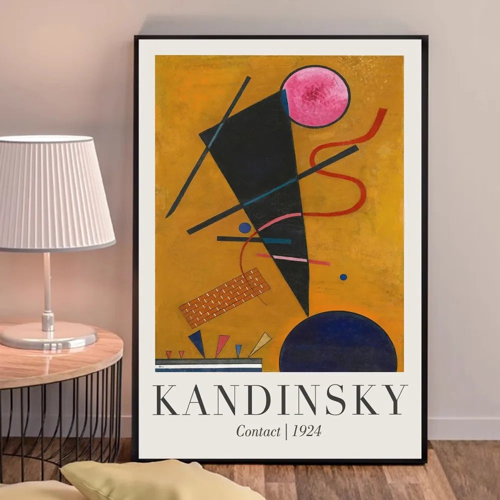 Contact | Wassily Kandinsky | Muurdecoratie | Wanddecoratie | Kunstposter | Klassieke Schilderijen | Canvas Kunst