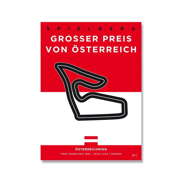Circuit Monaco | Muurdecoratie | Canvas kunst | Posters | Wanddecoratie | Schilderijen | Diverse Landen