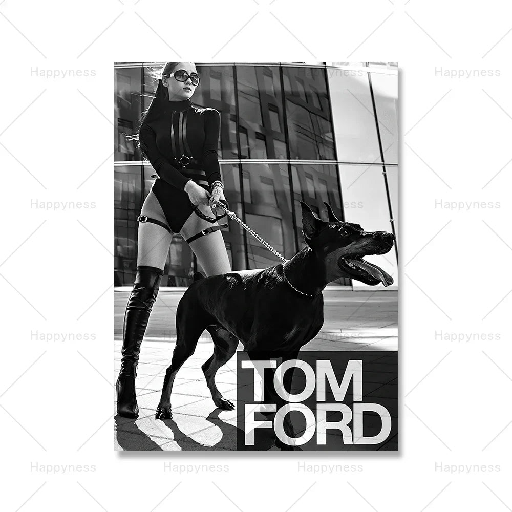 Tom Ford Poster | Klassieke Muurdecoratie | Tijdloze Wanddecoratie Kunst | Designer Art Prints