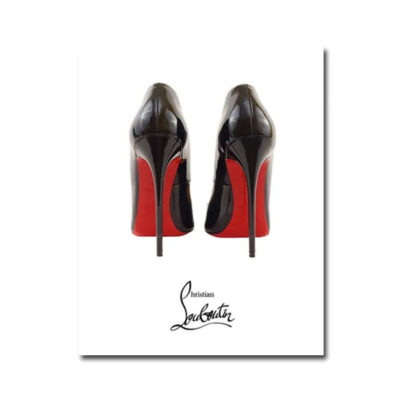 Christian Louboutin High Heels | Posters | Muurdecoratie voor Thuis | Wanddecoratie | Kunst aan de Muur