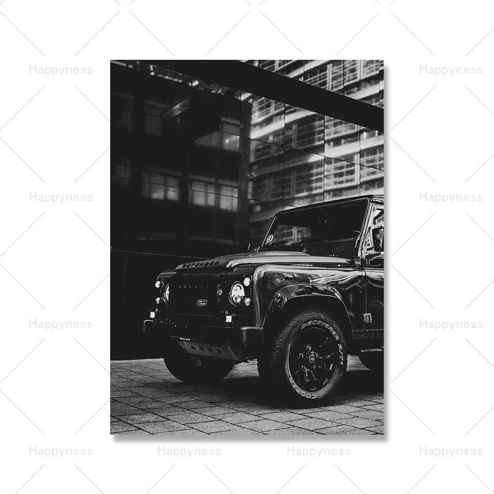 Mercedes-Benz G500 Poster | Luxe Muurdecoratie | Klassieke Elegantie | Tijdloze Stijl Wanddecoratie