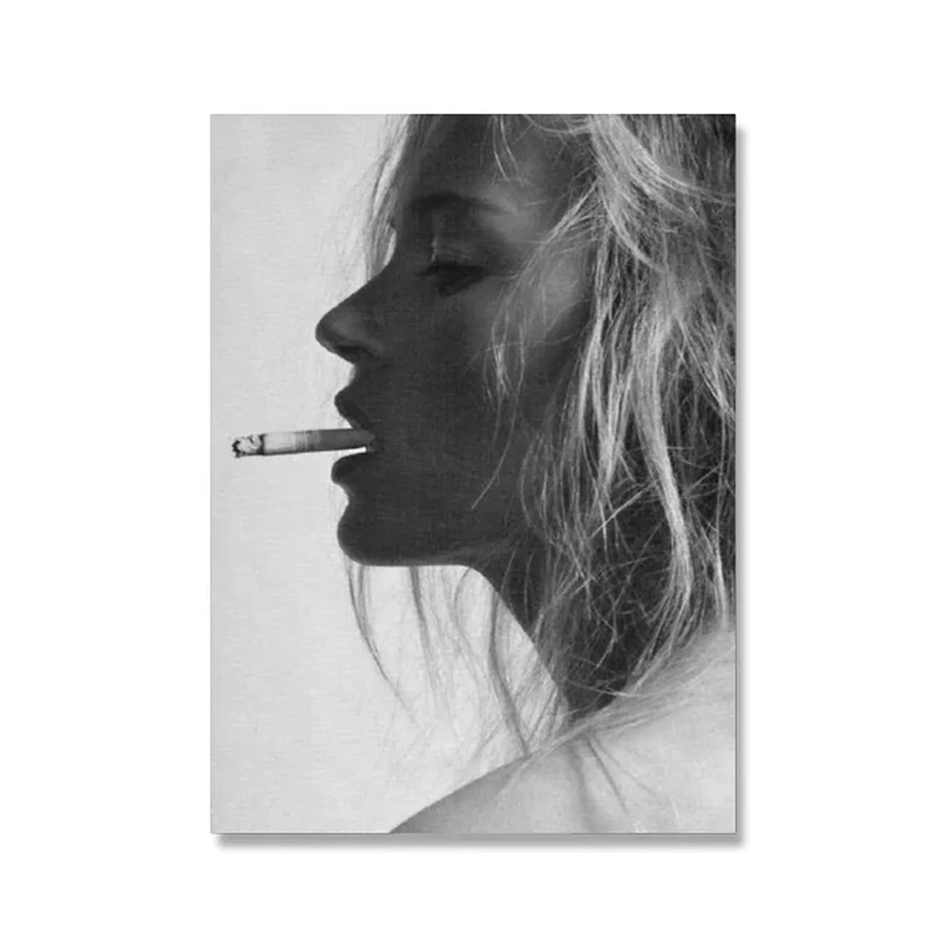 Kate Moss Smoking | Supermodel Posters | Muurdecoratie | Wanddecoratie | Home Decor Kunst