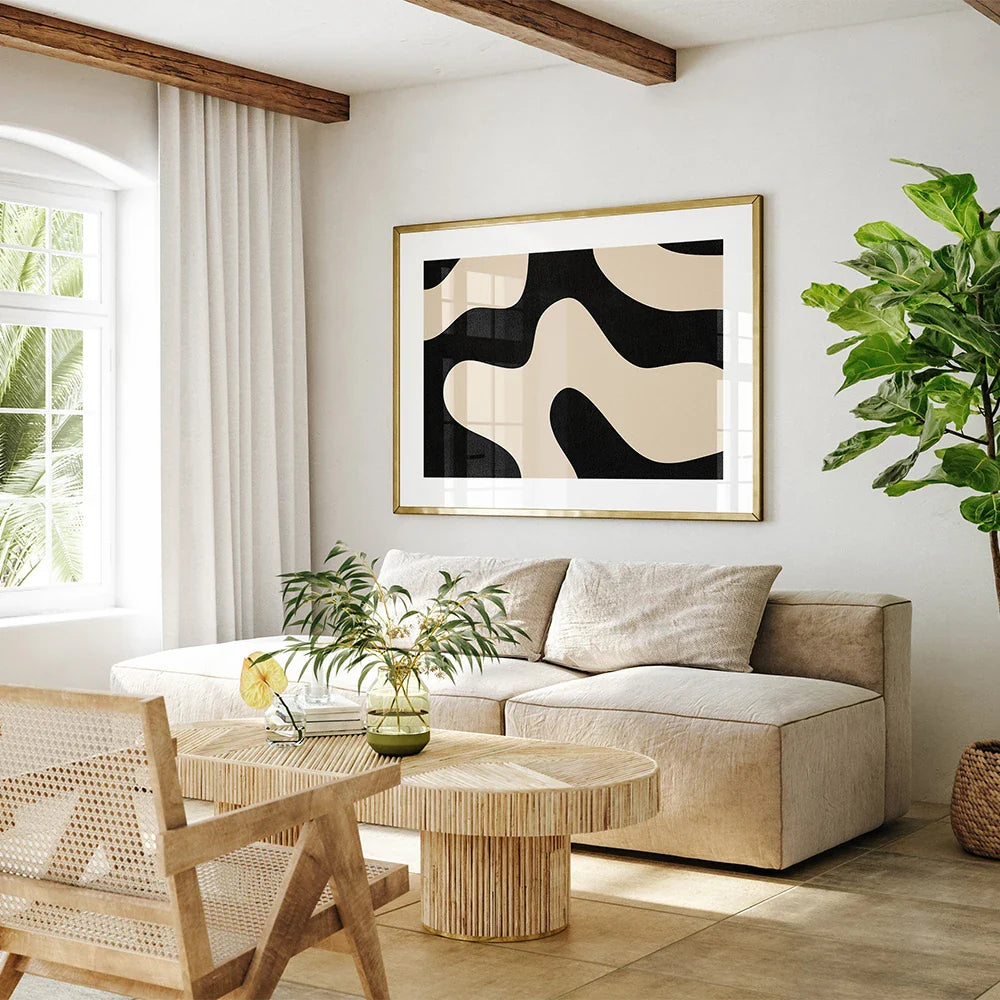 Silent Layers Art | Visuele Kunst Muurdecoratie | Poster Muurkunst | Huis en Tuin Decor | Wanddecoratie
