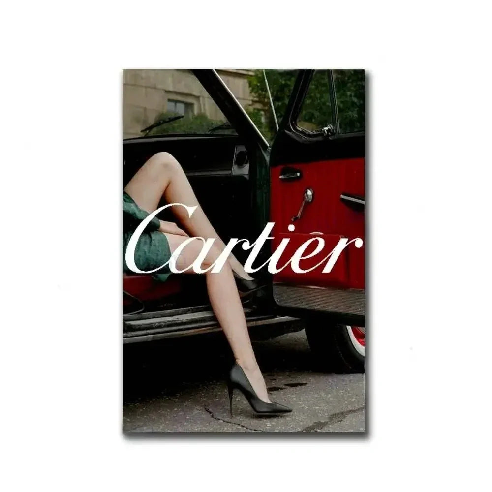 Female Mystique Poster | Muurdecoratie Parisian Silhouettes | Tribute aan Fashion Icons | Wanddecoratie