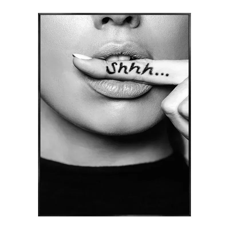 Quiet Mysteries Revealed | Silenced Stories | Muurdecoratie Poster | Wanddecoratie voor Thuis