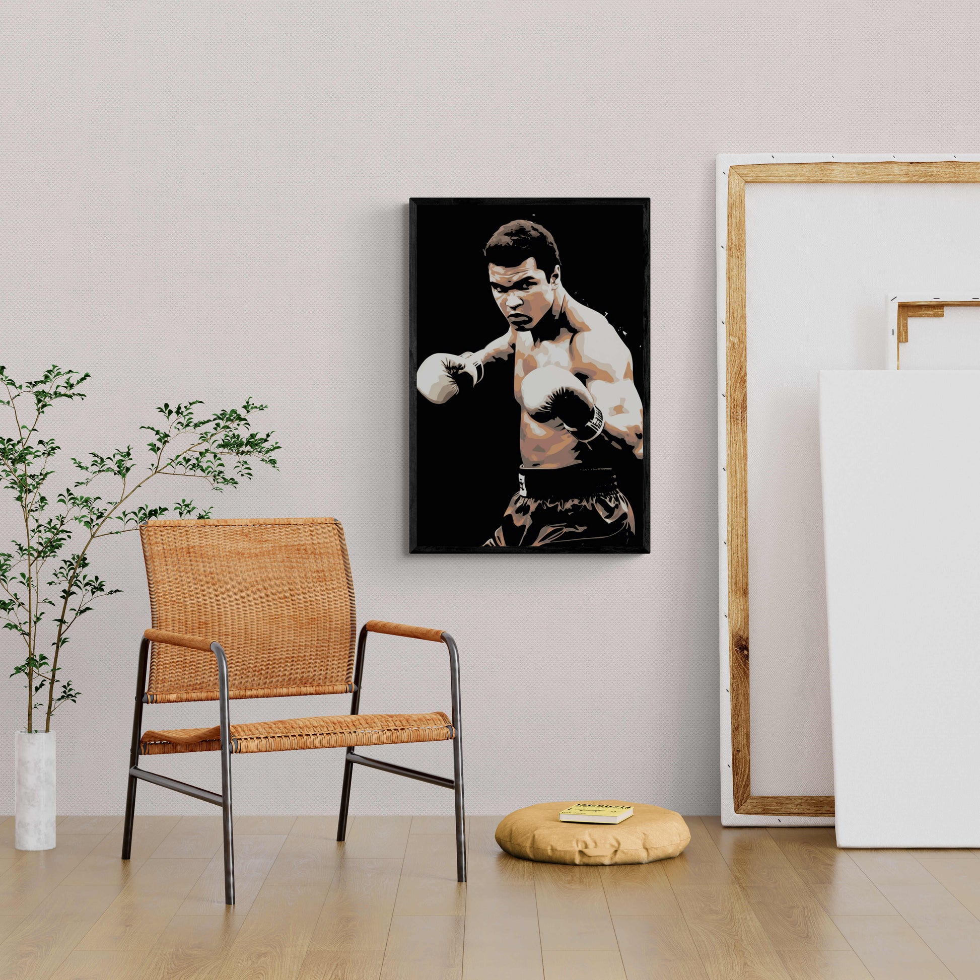Muhammad Ali | Wanddecoratie | Posters | Muurdecoratie | Canvas Kunst | Huisdecoratie