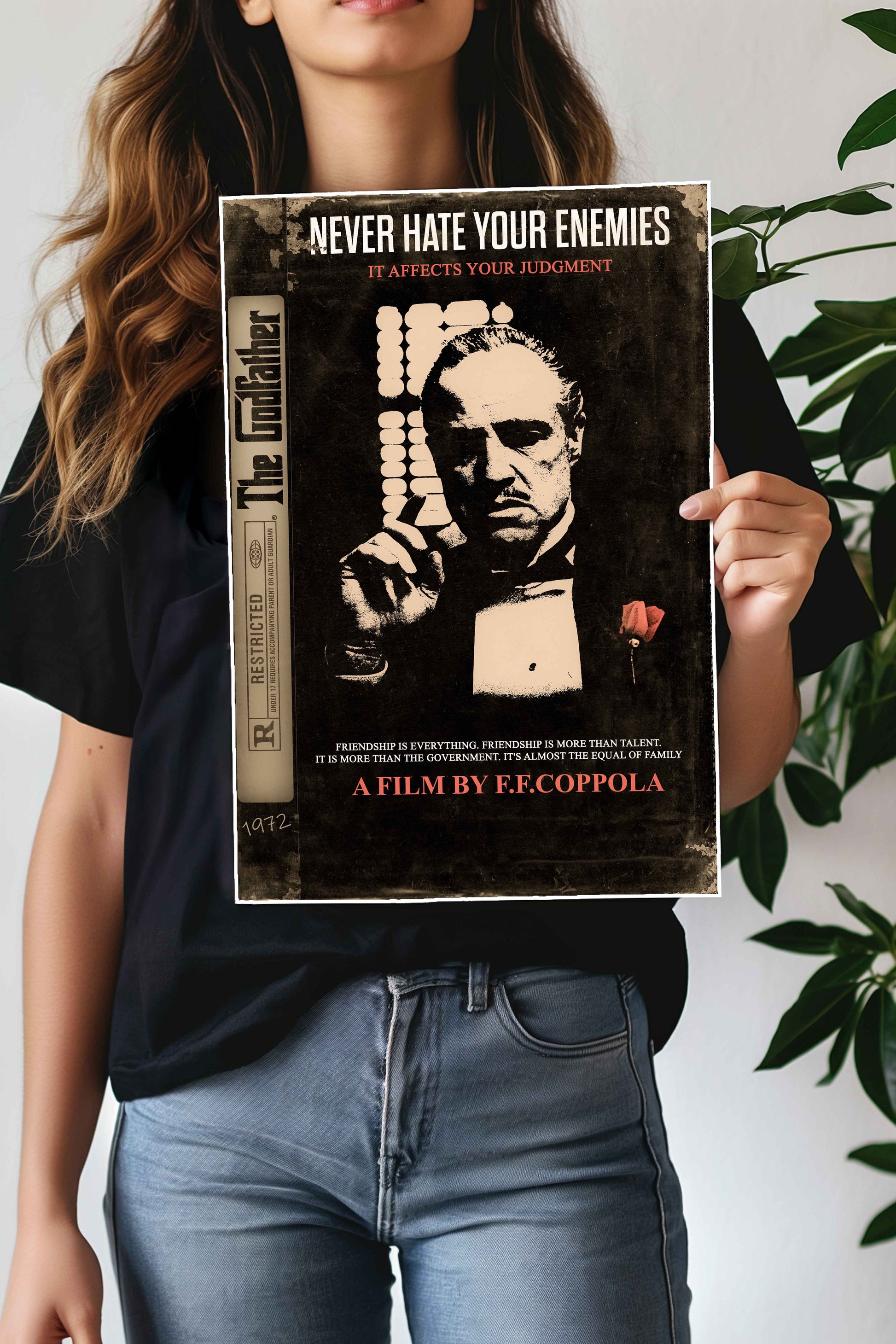 The Godfather Film Poster | Muurdecoratie | Wanddecoratie | Posters | Schilderijen | Canvas Kunst