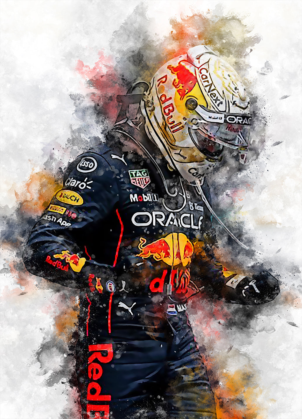 Verstappen Poster | Muurdecoratie | Formule 1 Wanddecoratie | Motorsport Posters | Canvas Kunst 🎨