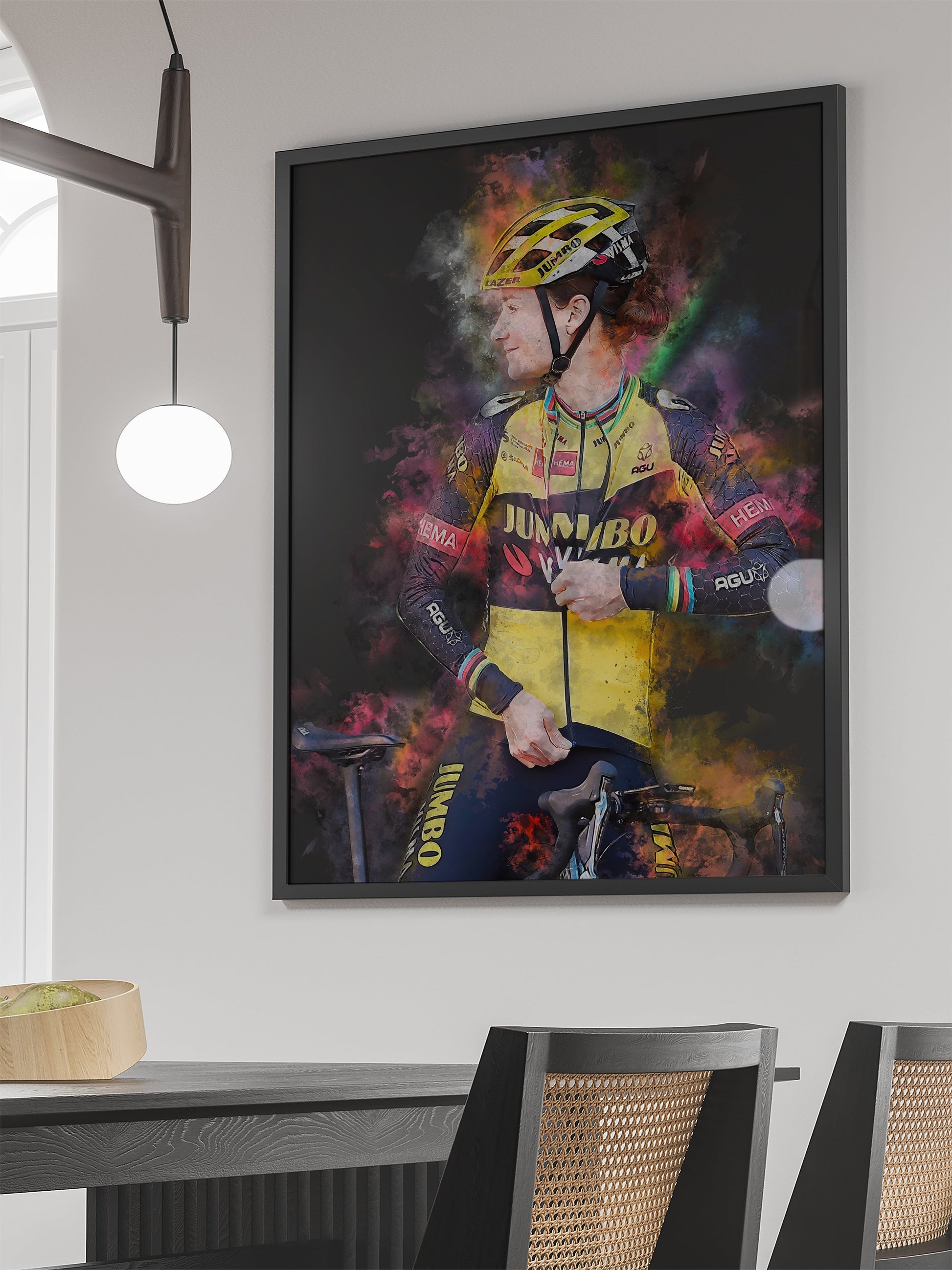 Vos sport poster | Wanddecoratie | Muurdecoratie Kunst | Posters | Huis en Tuin Decoratie