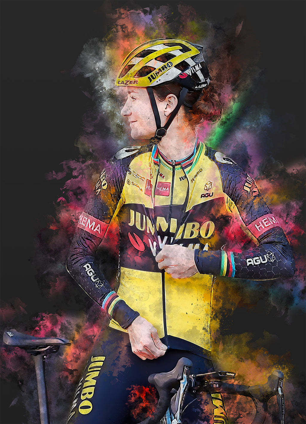 Vos sport poster | Wanddecoratie | Muurdecoratie Kunst | Posters | Huis en Tuin Decoratie