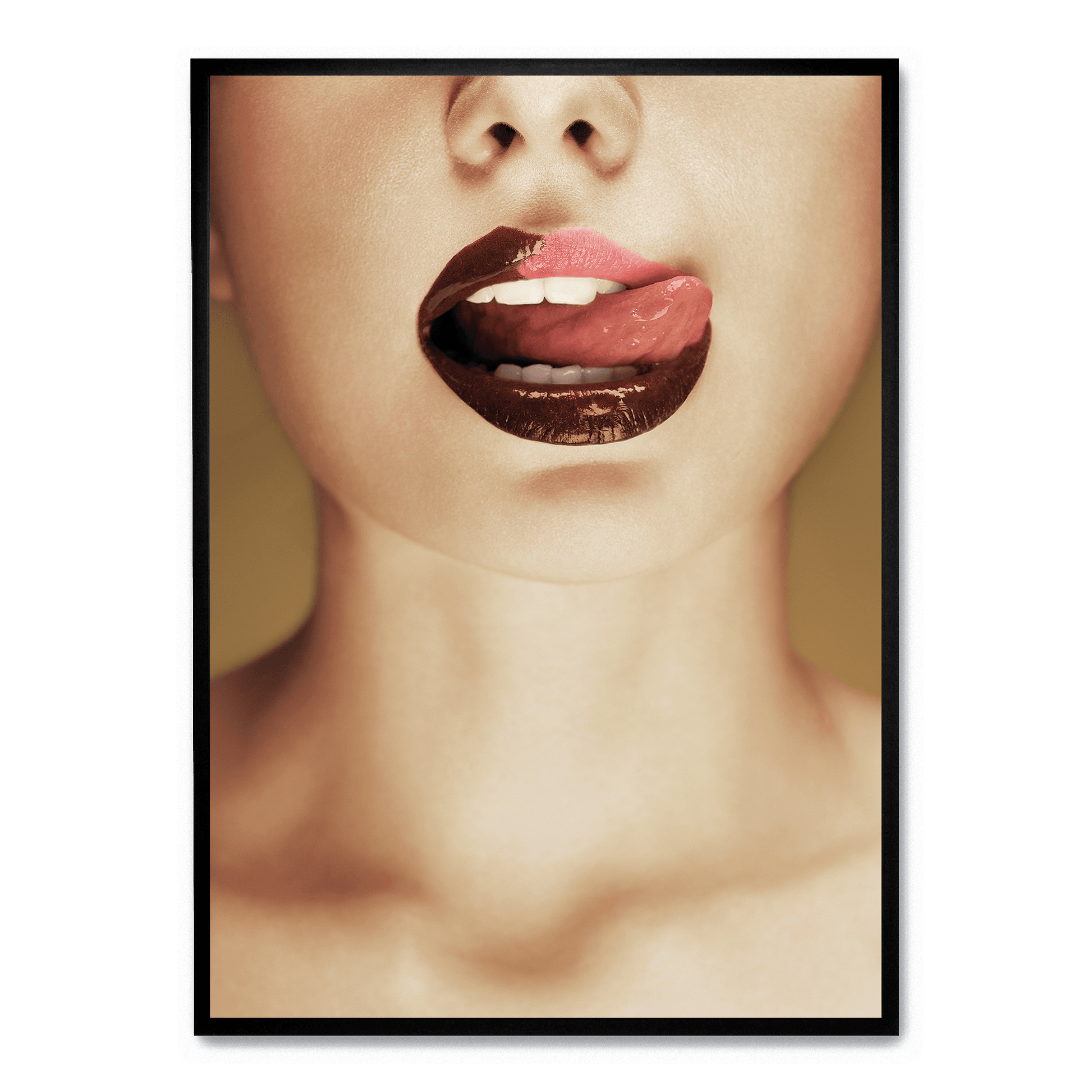 Chocolate Art Print | Muurdecoratie Keuken | Wanddecoratie Eten | Posters voor Thuis en Eetkamer Decoratie