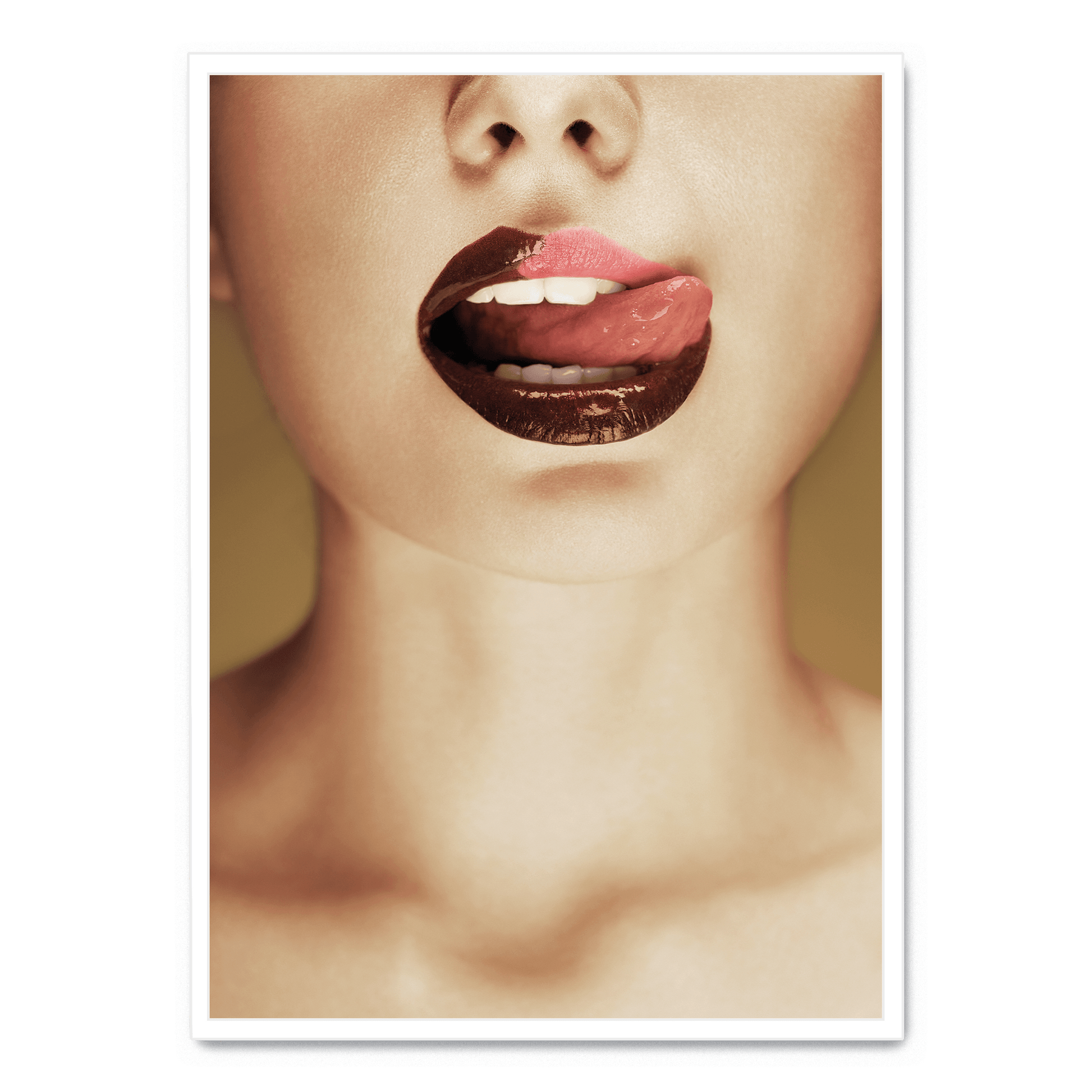 Chocolate Art Print | Muurdecoratie Keuken | Wanddecoratie Eten | Posters voor Thuis en Eetkamer Decoratie