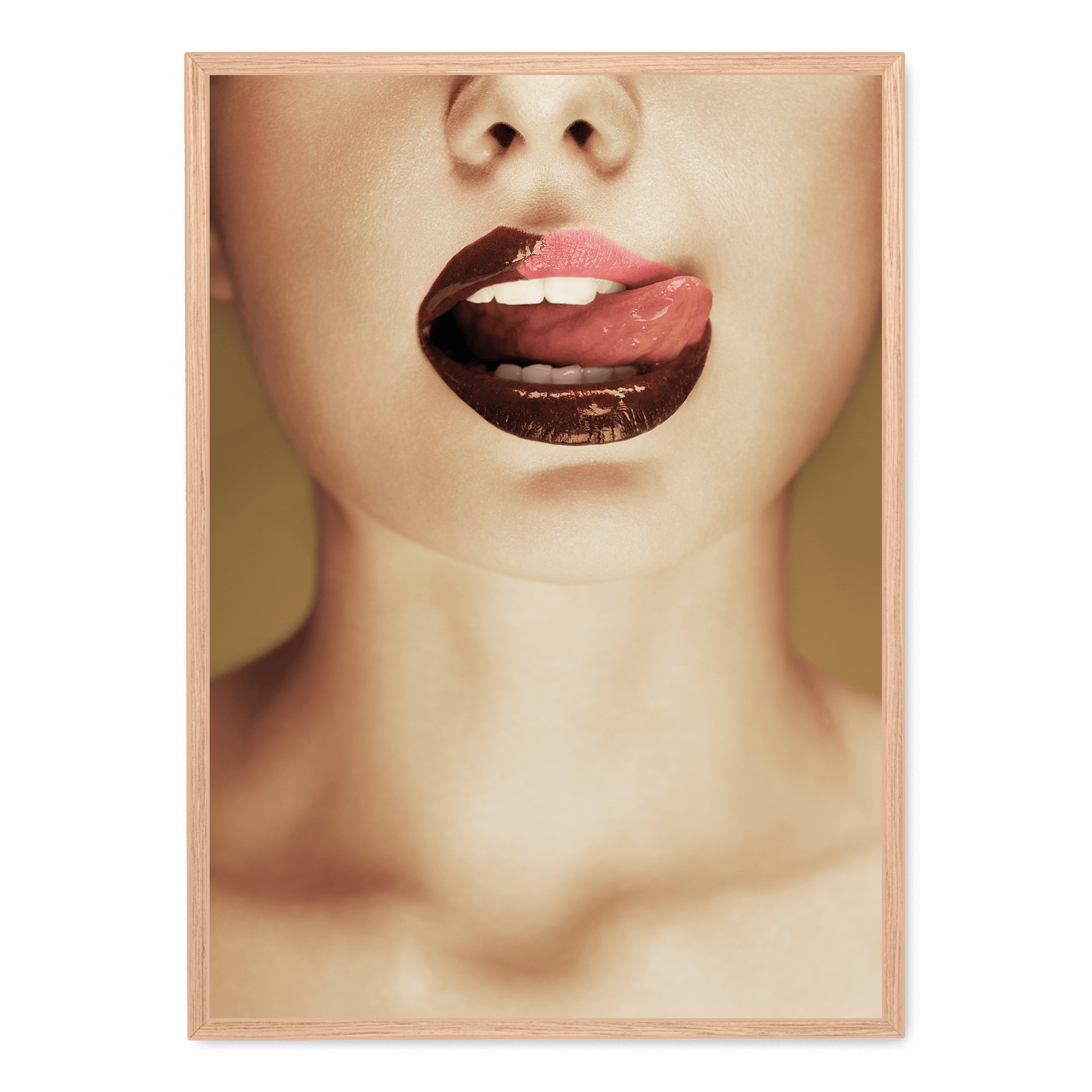 Chocolate Art Print | Muurdecoratie Keuken | Wanddecoratie Eten | Posters voor Thuis en Eetkamer Decoratie