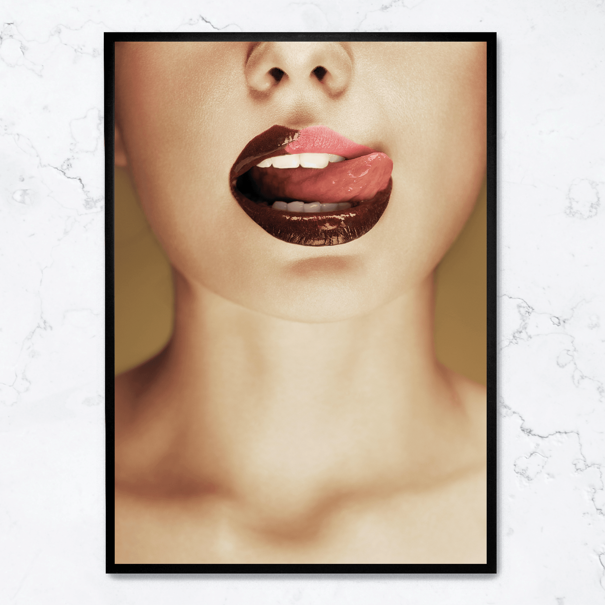 Chocolate Art Print | Muurdecoratie Keuken | Wanddecoratie Eten | Posters voor Thuis en Eetkamer Decoratie