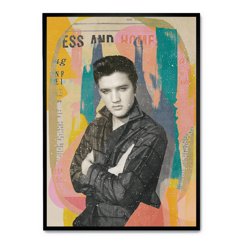 King in the House | Posters & Muurdecoratie | Jungle Thema | Leeuwenkoning Illustratie | Woonkamer Decor | Slaapkamer Kunst