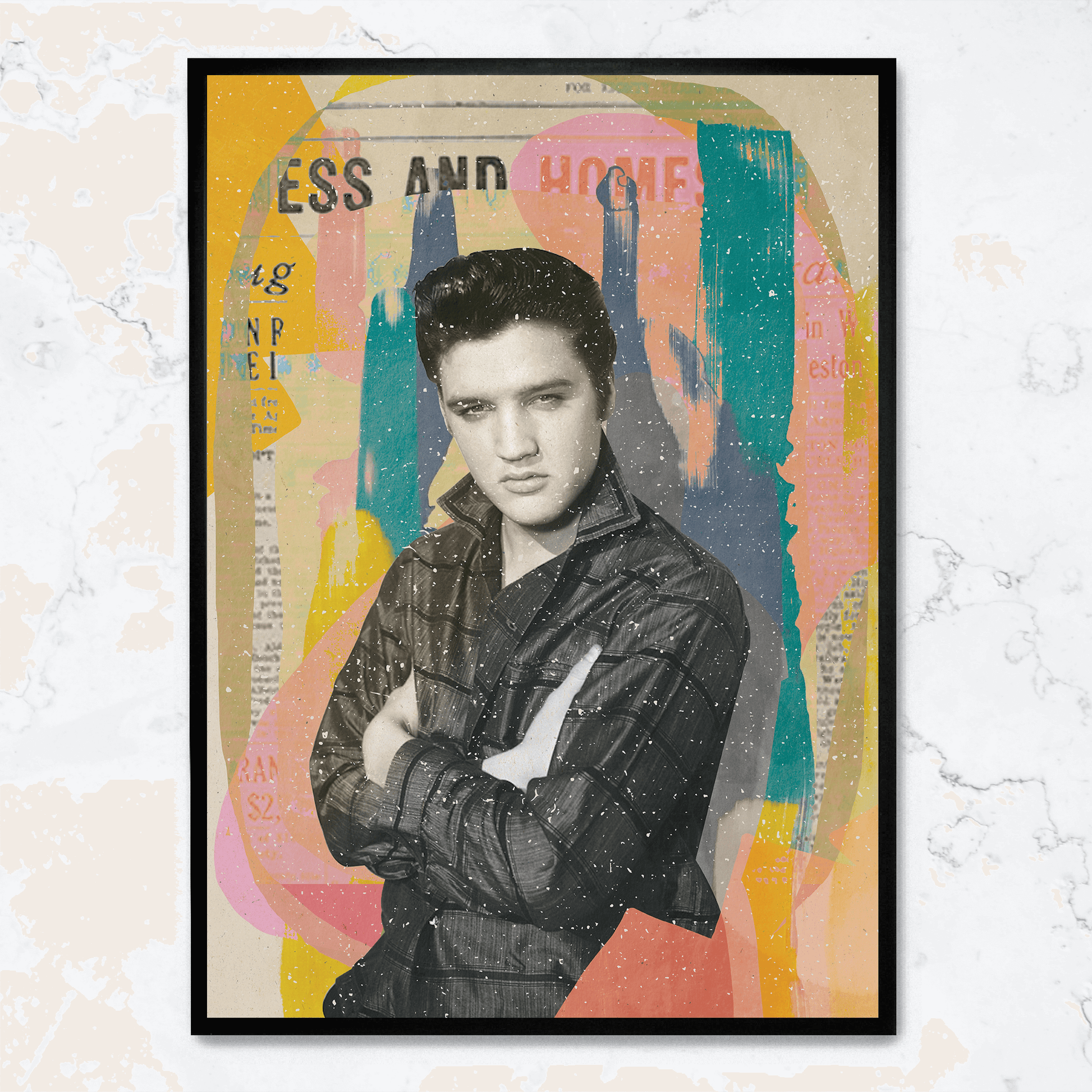 King in the House | Posters & Muurdecoratie | Jungle Thema | Leeuwenkoning Illustratie | Woonkamer Decor | Slaapkamer Kunst
