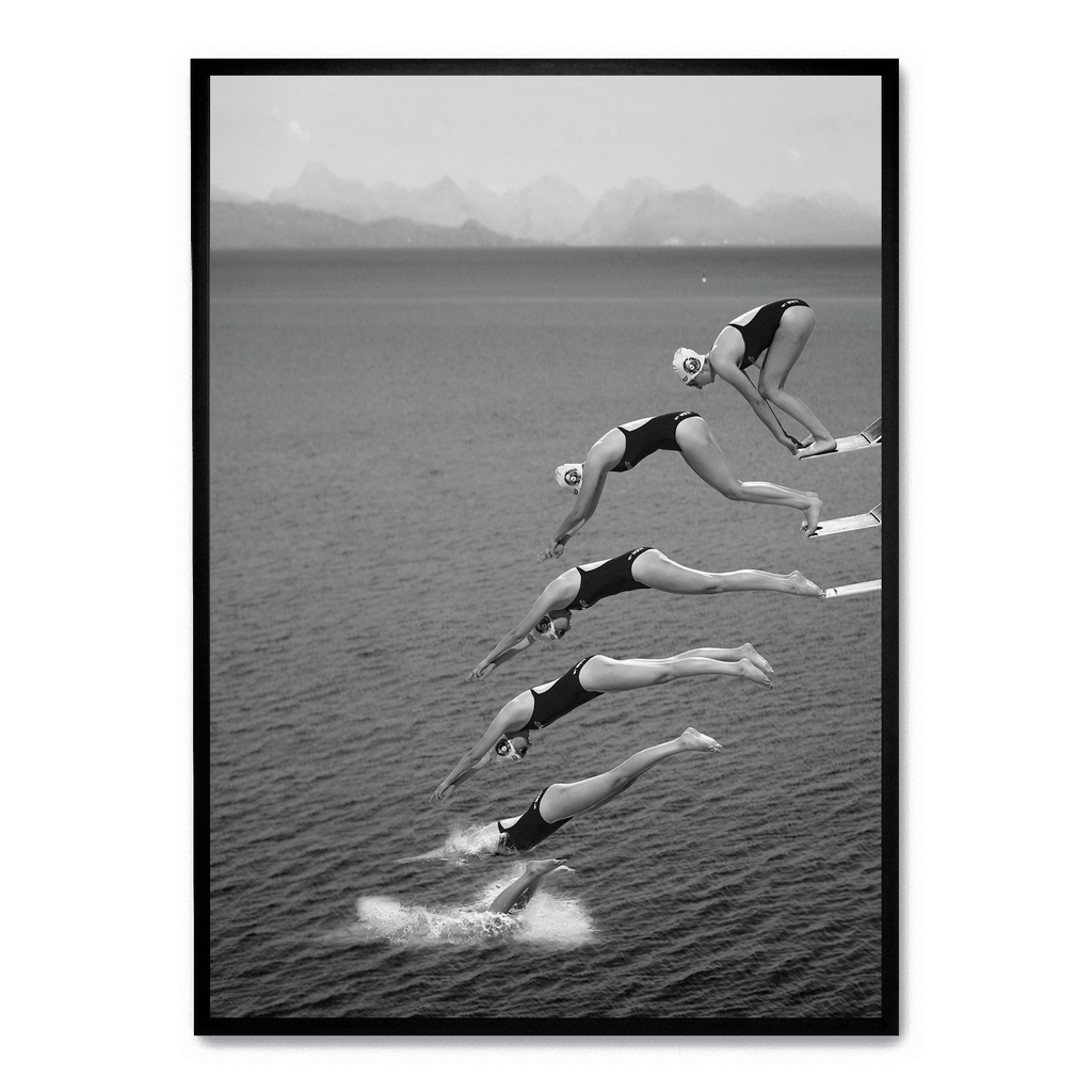 The Beauty of Diving | Ocean Adventure Poster | Schilderijen | Muurdecoratie met Marien Leven | Wanddecoratie voor Thuis | Nautisch Thema