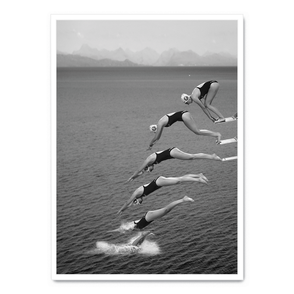 The Beauty of Diving | Ocean Adventure Poster | Schilderijen | Muurdecoratie met Marien Leven | Wanddecoratie voor Thuis | Nautisch Thema