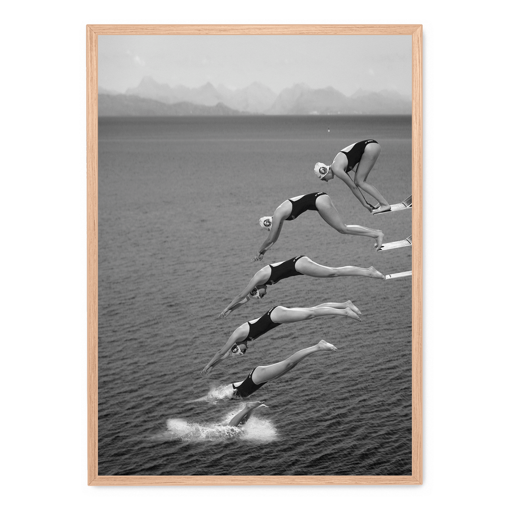 The Beauty of Diving | Ocean Adventure Poster | Schilderijen | Muurdecoratie met Marien Leven | Wanddecoratie voor Thuis | Nautisch Thema