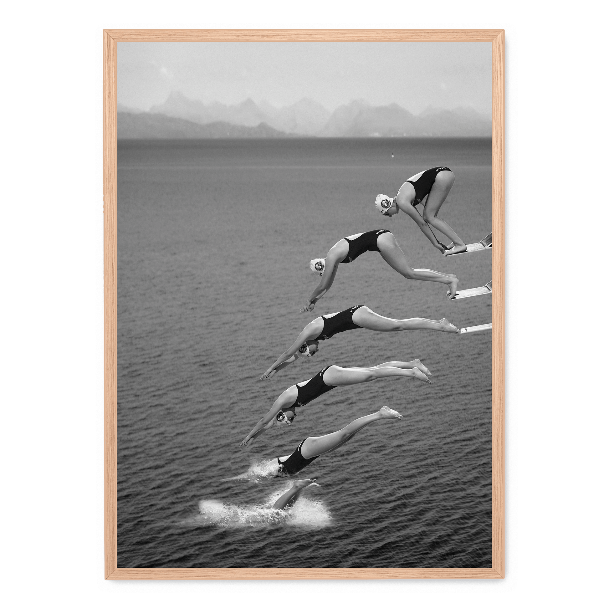 The Beauty of Diving | Ocean Adventure Poster | Schilderijen | Muurdecoratie met Marien Leven | Wanddecoratie voor Thuis | Nautisch Thema
