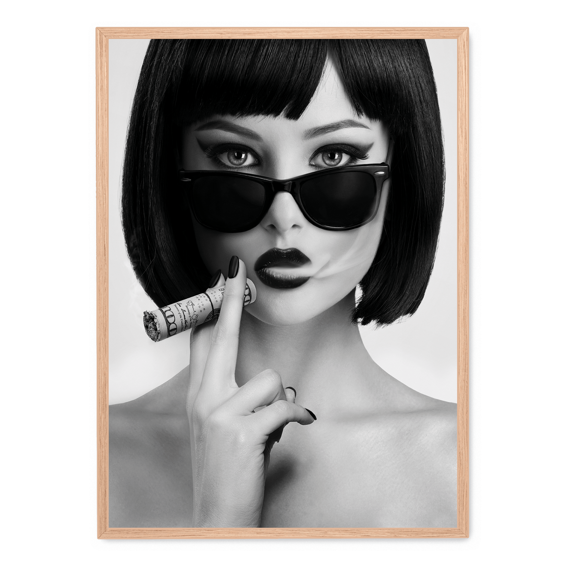 Smoke This | Muurdecoratie Poster | Artistiek Wanddecoratie | Schilderijen en Canvas Kunst