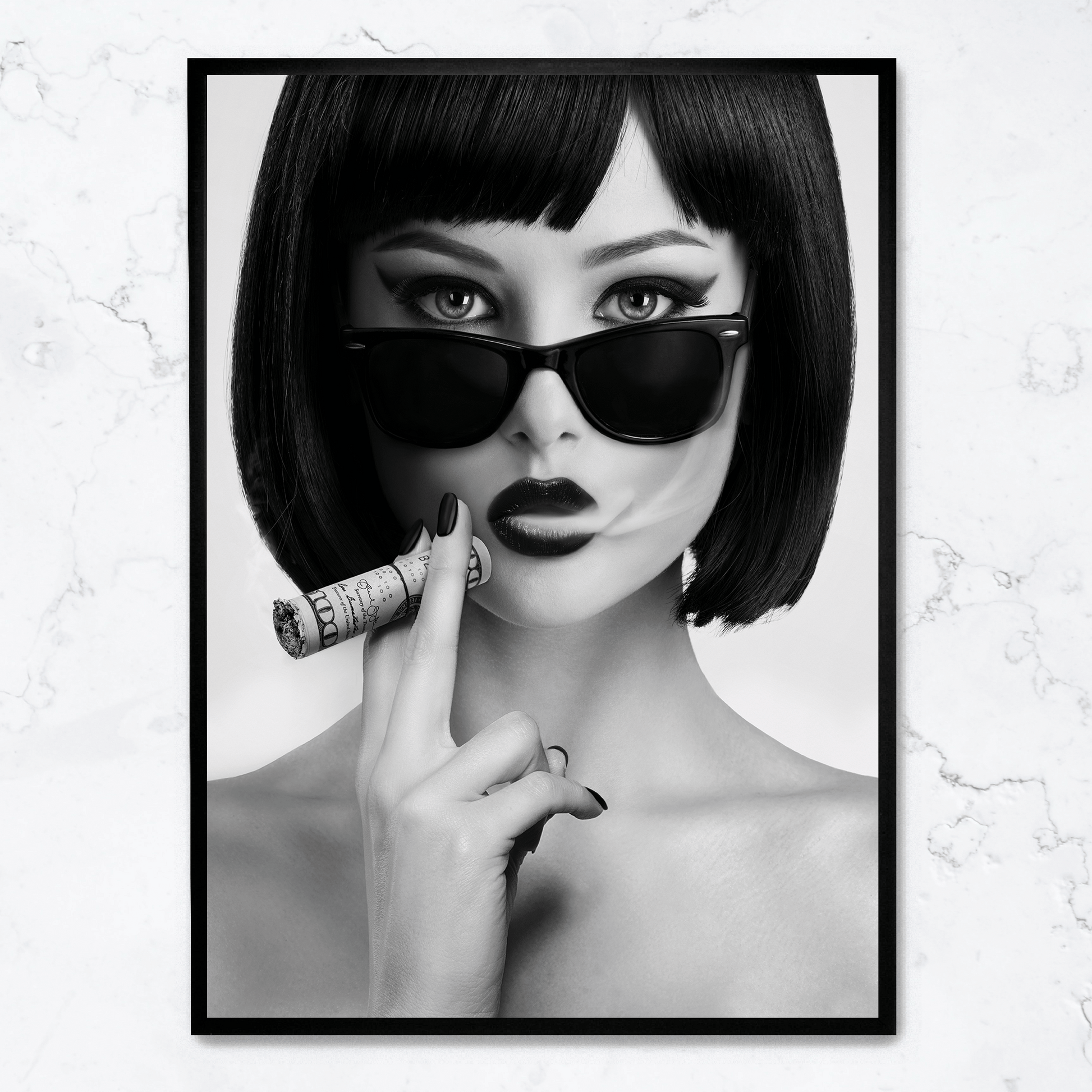 Smoke This | Muurdecoratie Poster | Artistiek Wanddecoratie | Schilderijen en Canvas Kunst
