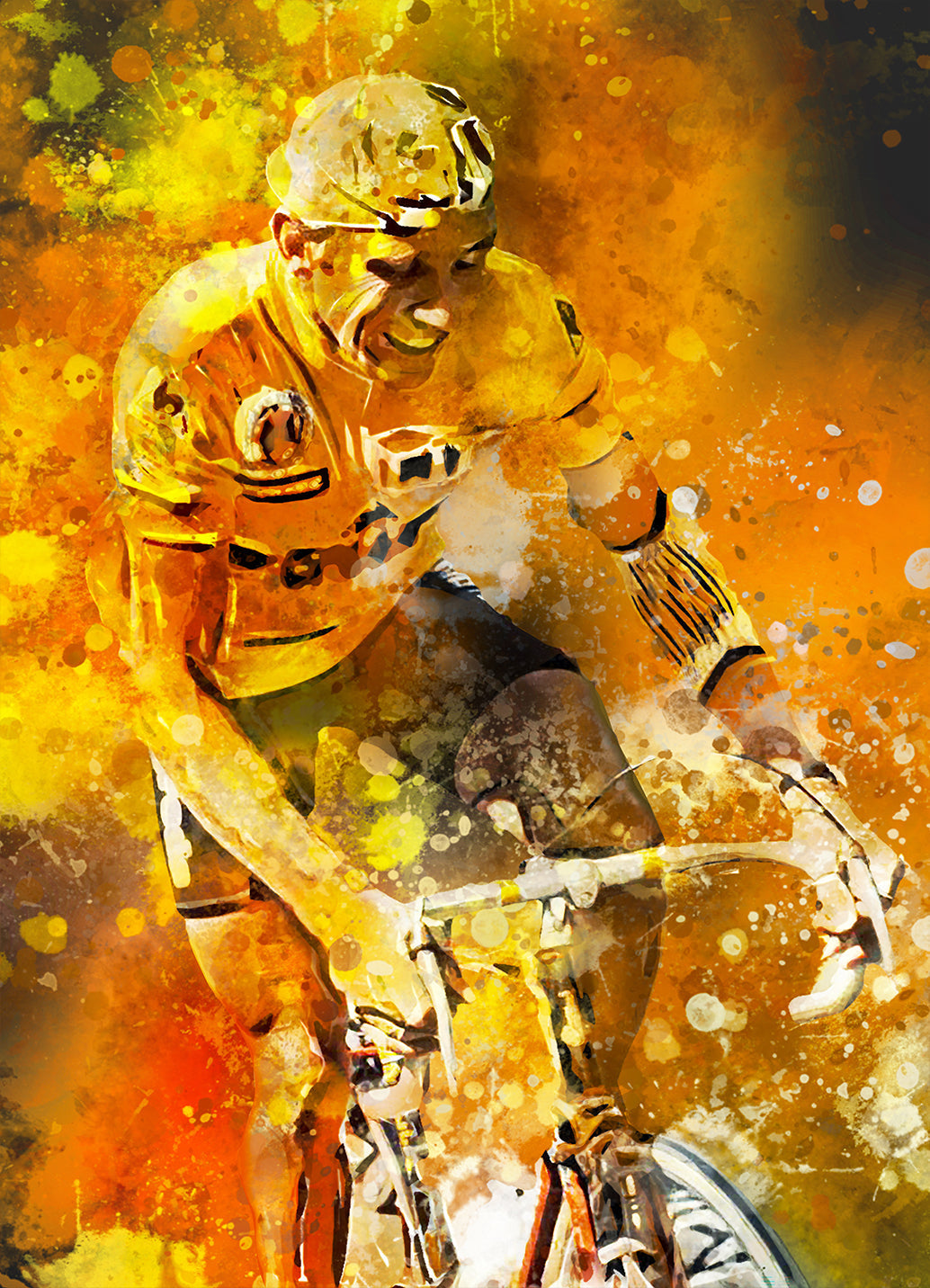 Zoetemelk sportposter | Muurdecoratie | Wanddecoratie | Posters | Schilderijen | Canvas kunst