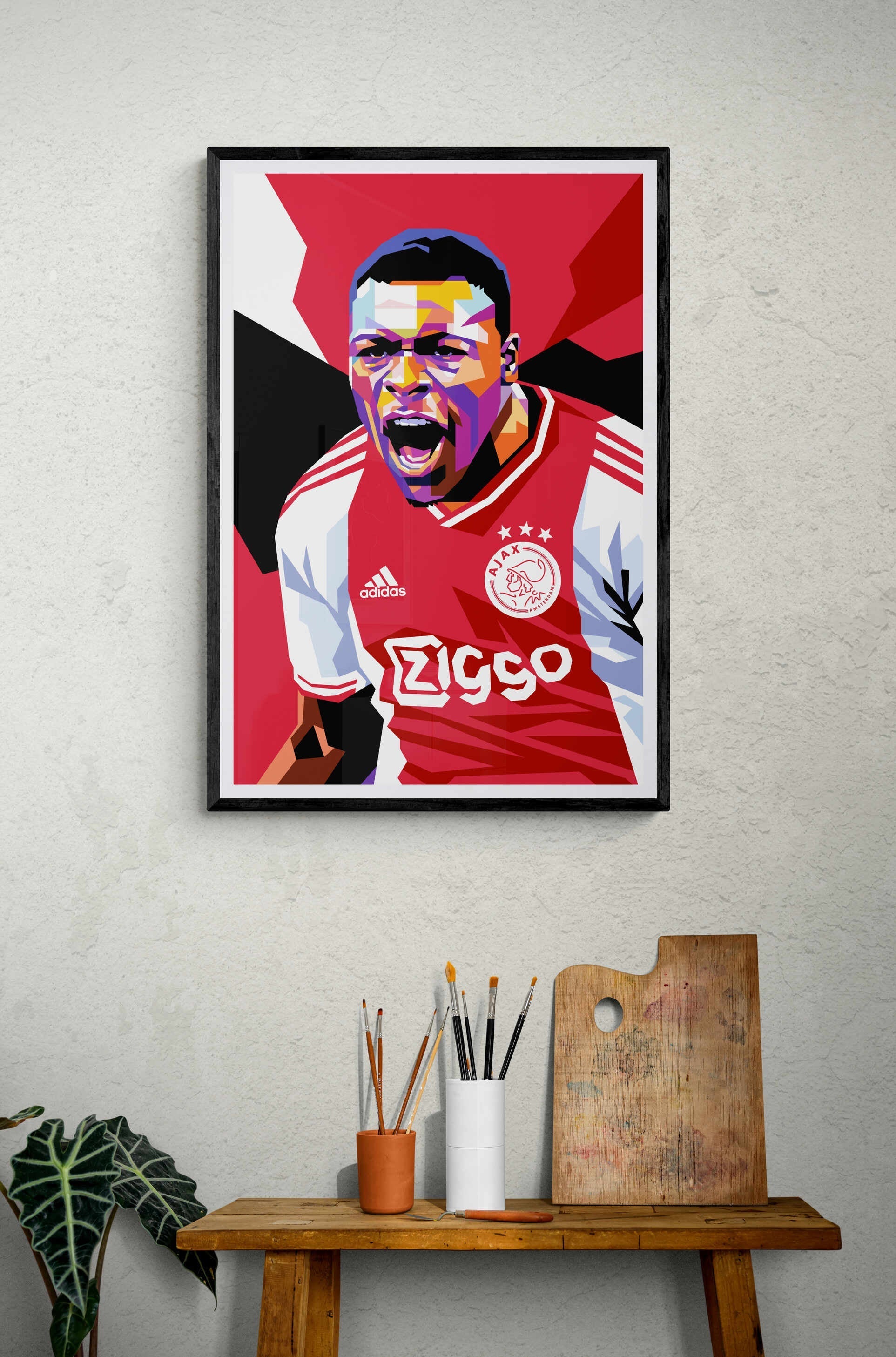 Brian Brobbey | Posters | Muurdecoratie | Wanddecoratie | Sportkunst | Visuele kunst | Ideale muurdecoratie voor thuis