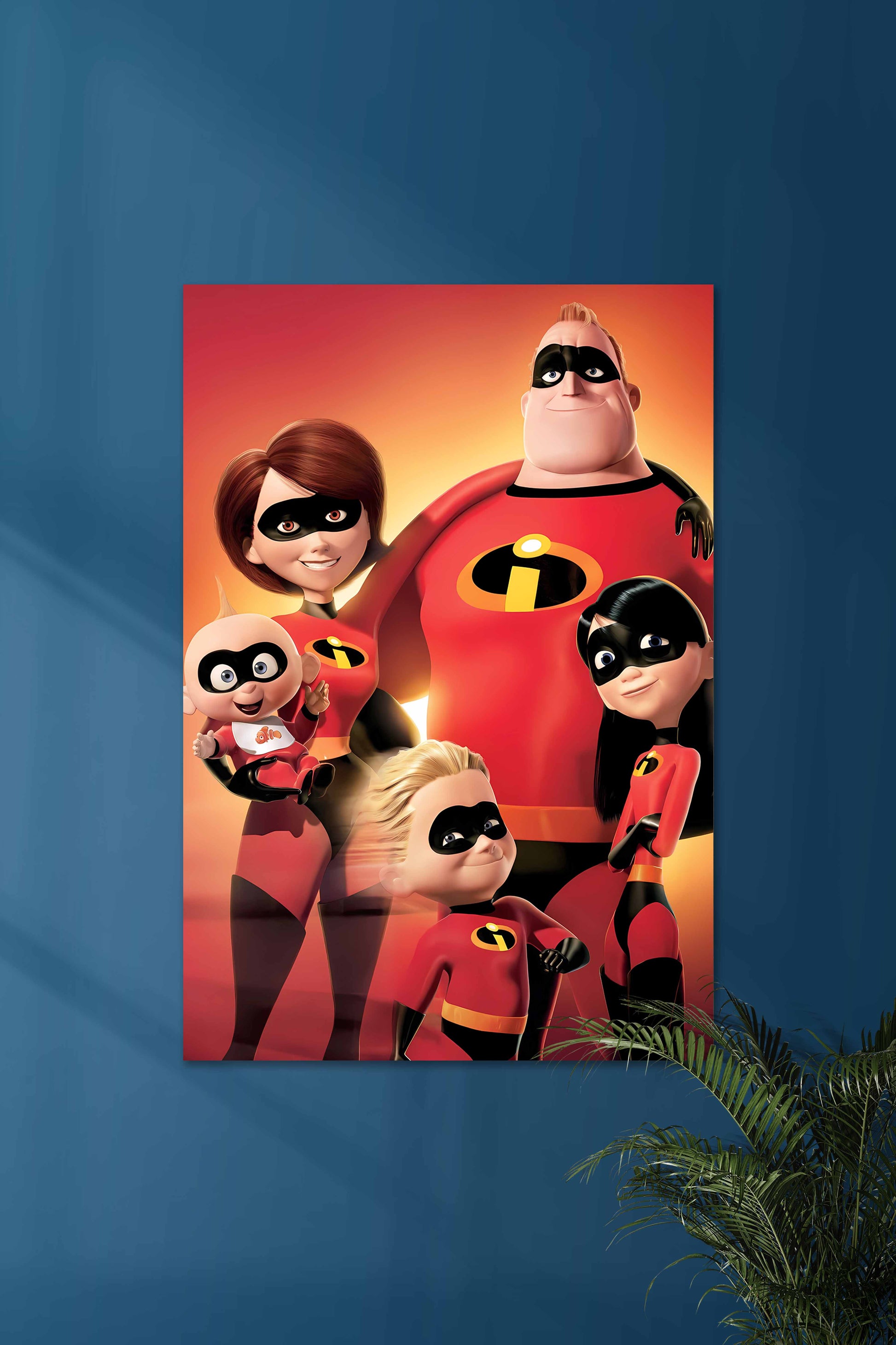 MASK ON | THE INCREDIBLES | Disney Muurdecoratie | Wanddecoratie | Posters | Kinderkamer Decoratie