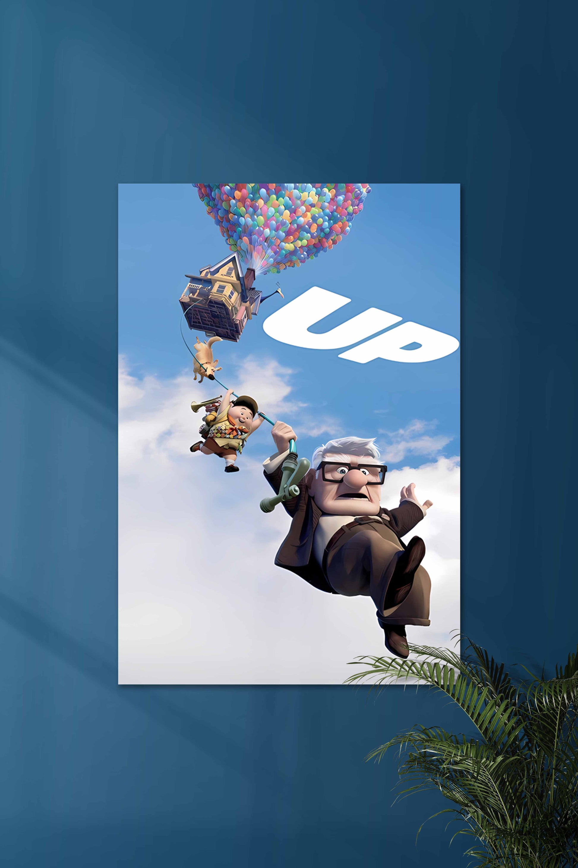 A Floating House | UP | Disney Muurdecoratie | Wanddecoratie Poster | Filmkunst voor thuisdecoratie