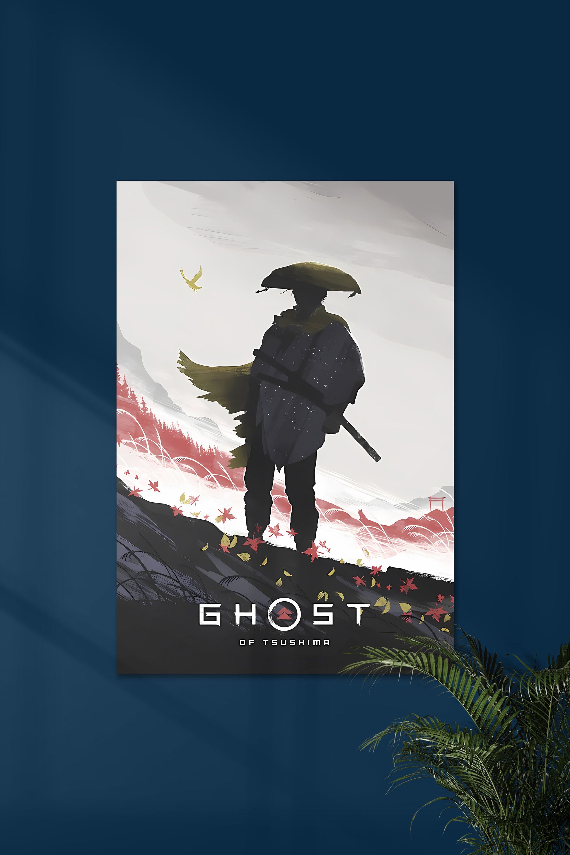 GHOST OF TSUSHIMA #01 | Muurdecoratie Game Posters Kunst | Wanddecoratie Schilderijen Print