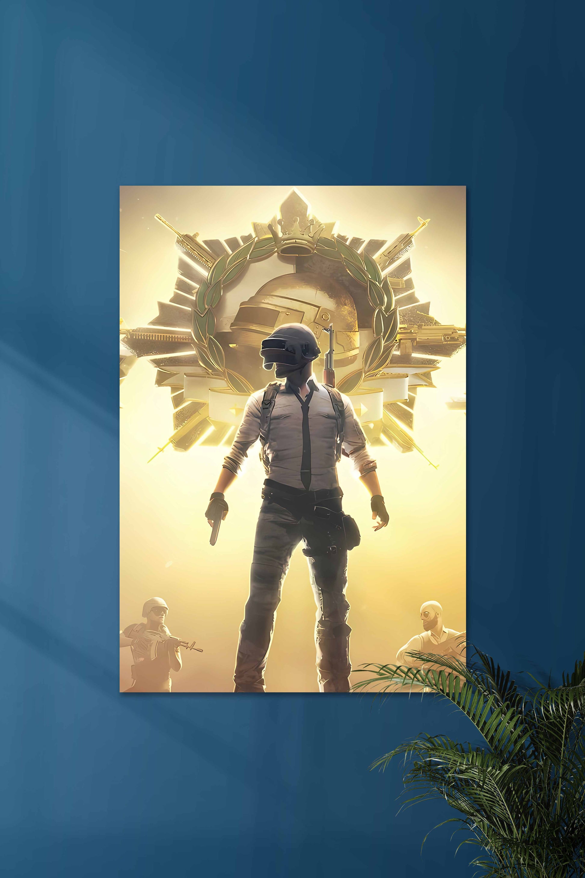 Battleground #01 | PUBG | Wanddecoratie voor gamers | Muurdecoratie print | Posterspel kunstwerk