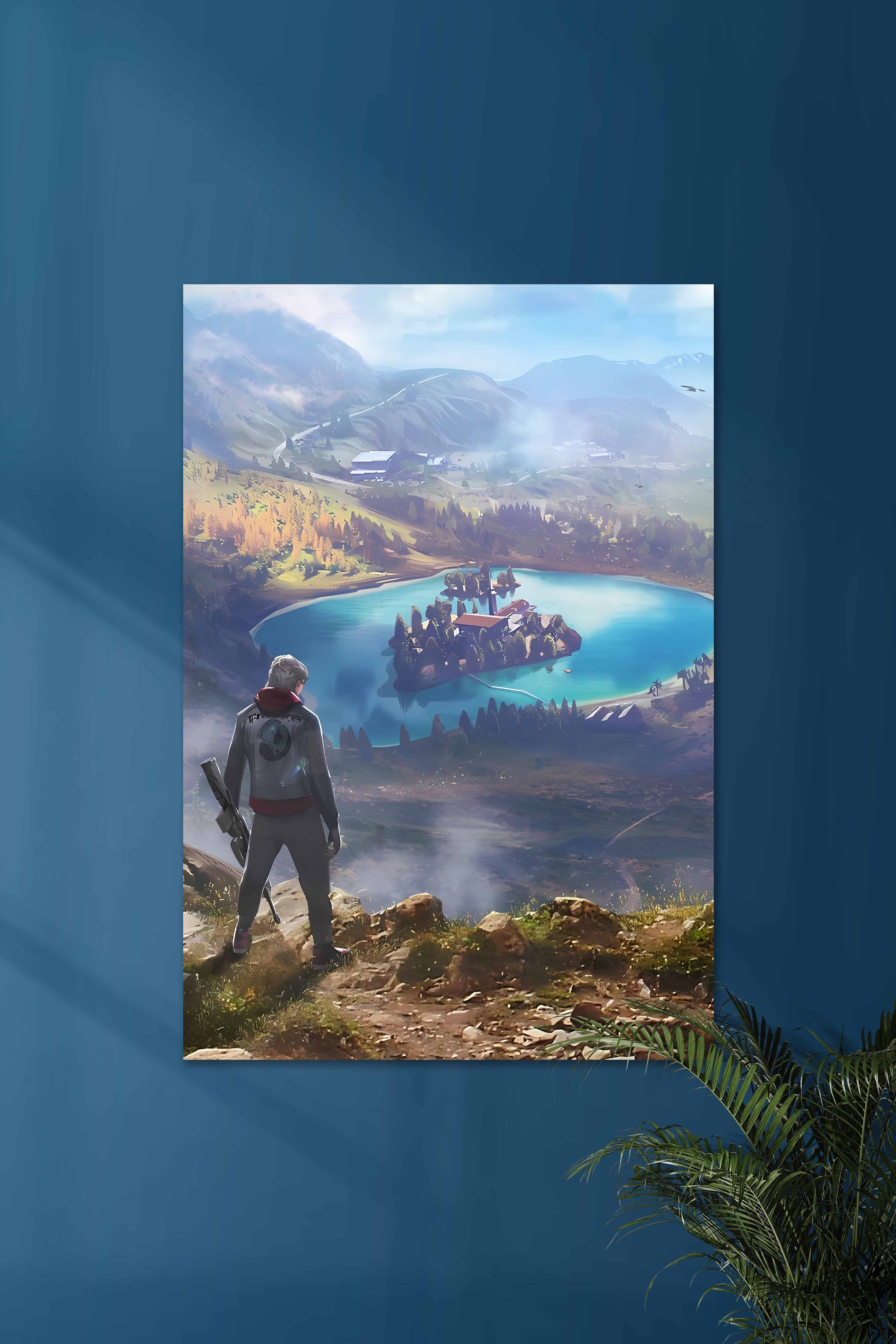 Battleground #01 FREEFIRE | Muurdecoratie voor gamers | Posters en wanddecoratie | Game kunst