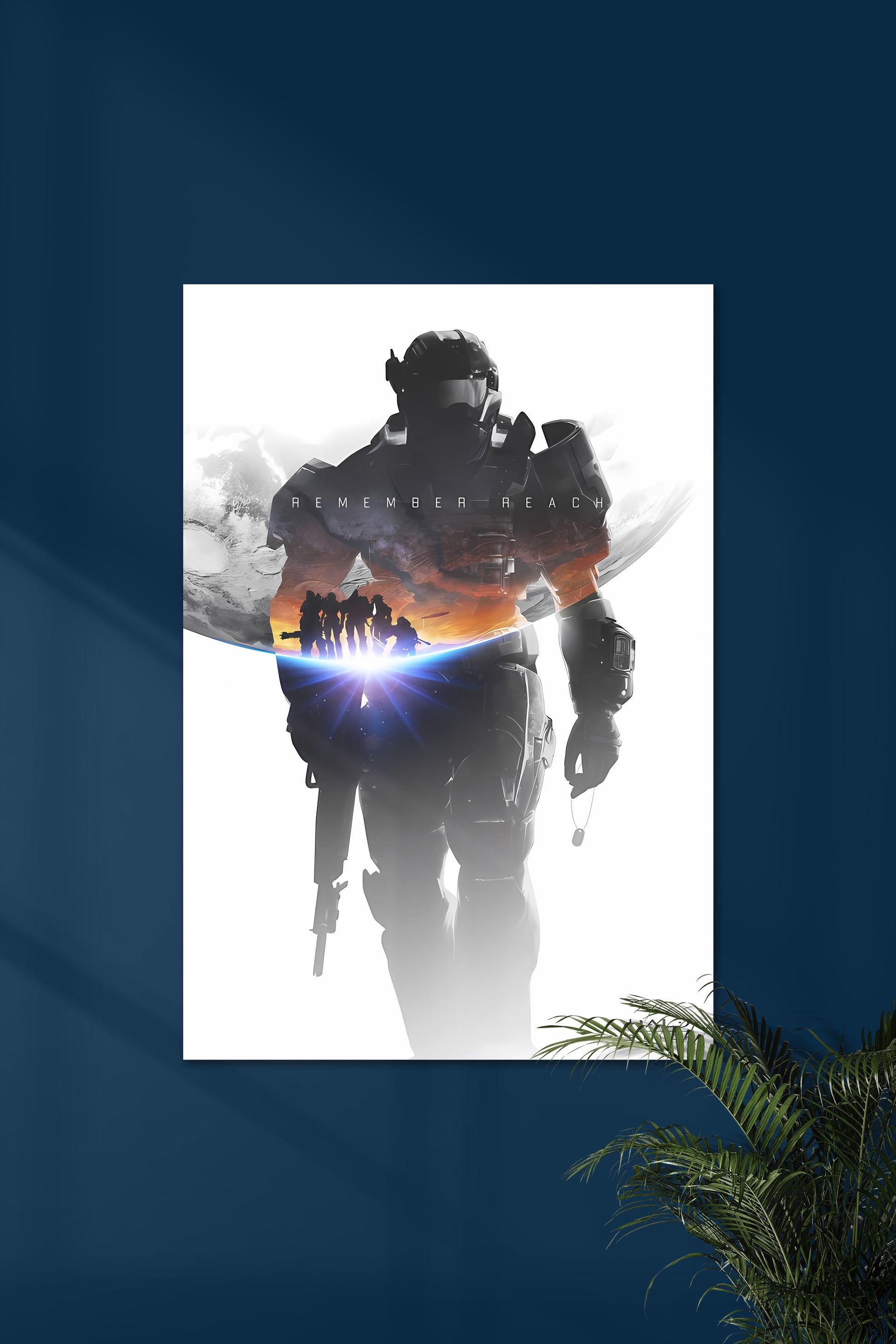HALO INFINITE Posters | Muurdecoratie voor Gamers | Wanddecoratie | Posters voor Gaming Kamers | HALO Kunst