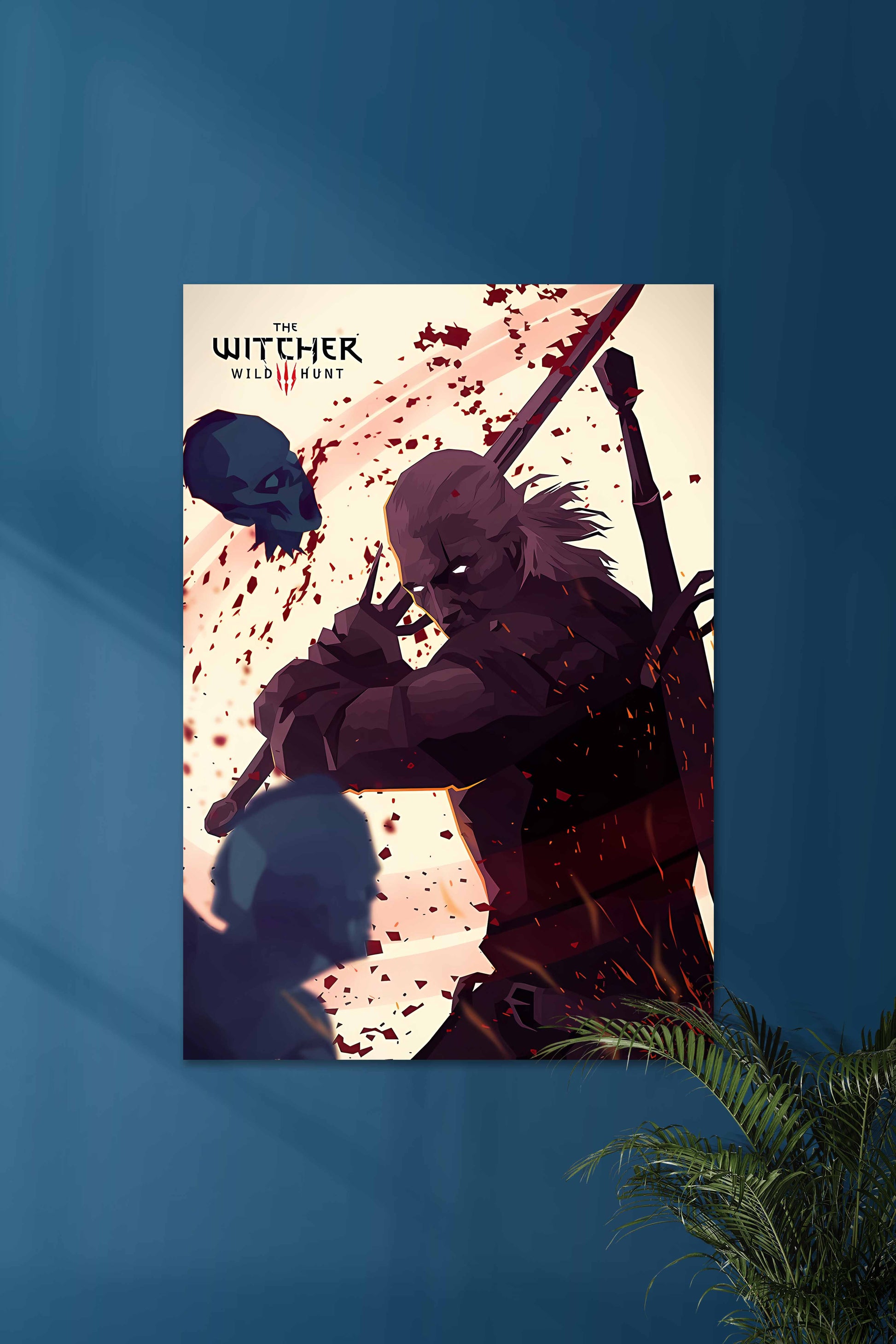 The Witcher Wildhunt #01 | Muurdecoratie | Wanddecoratie | Posters | Game Kunst | Decoratie