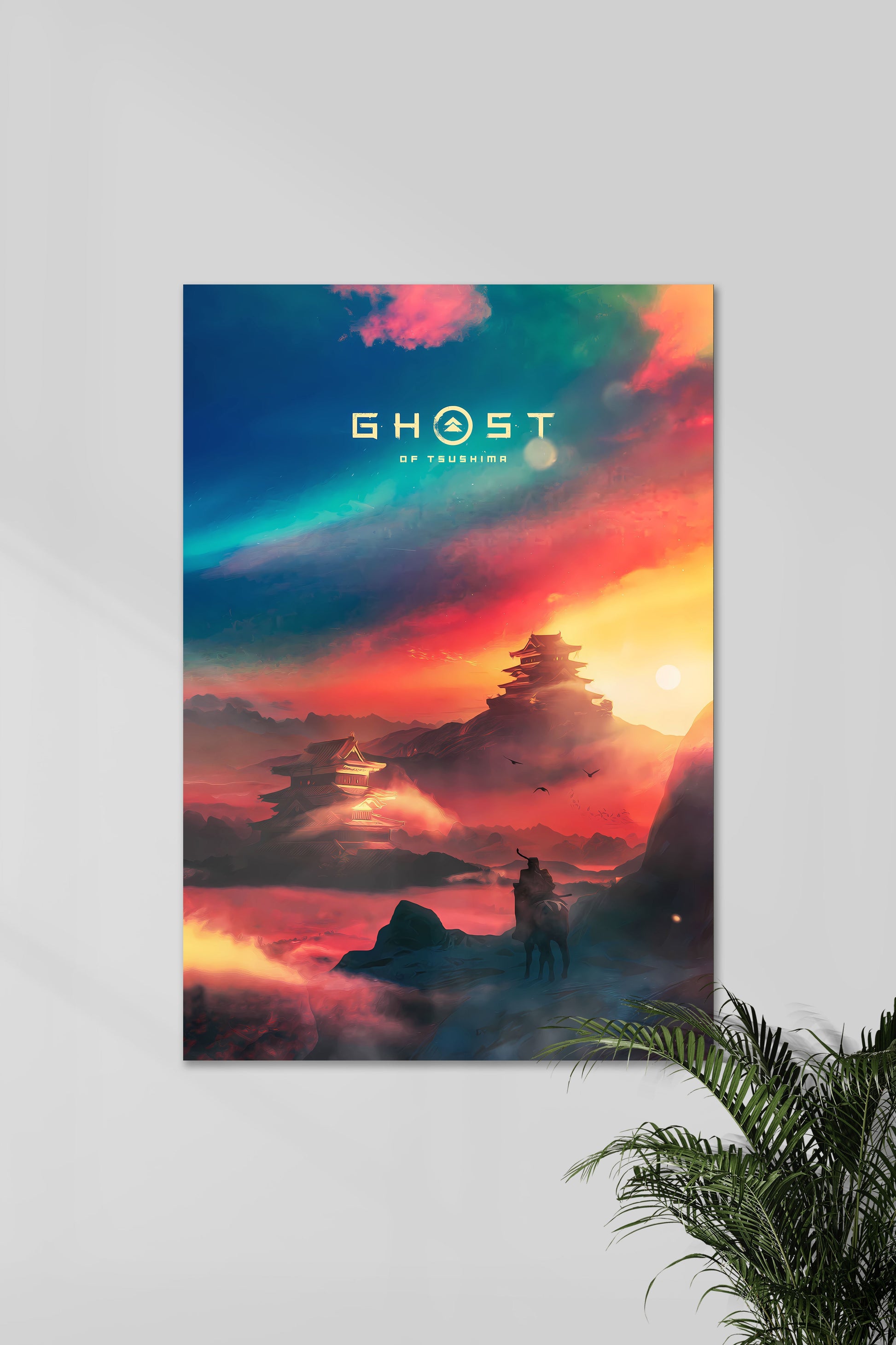 GHOST OF TSUSHIMA Poster | Muurdecoratie | Wanddecoratie | Kunstafbeeldingen | 2020 Game Art