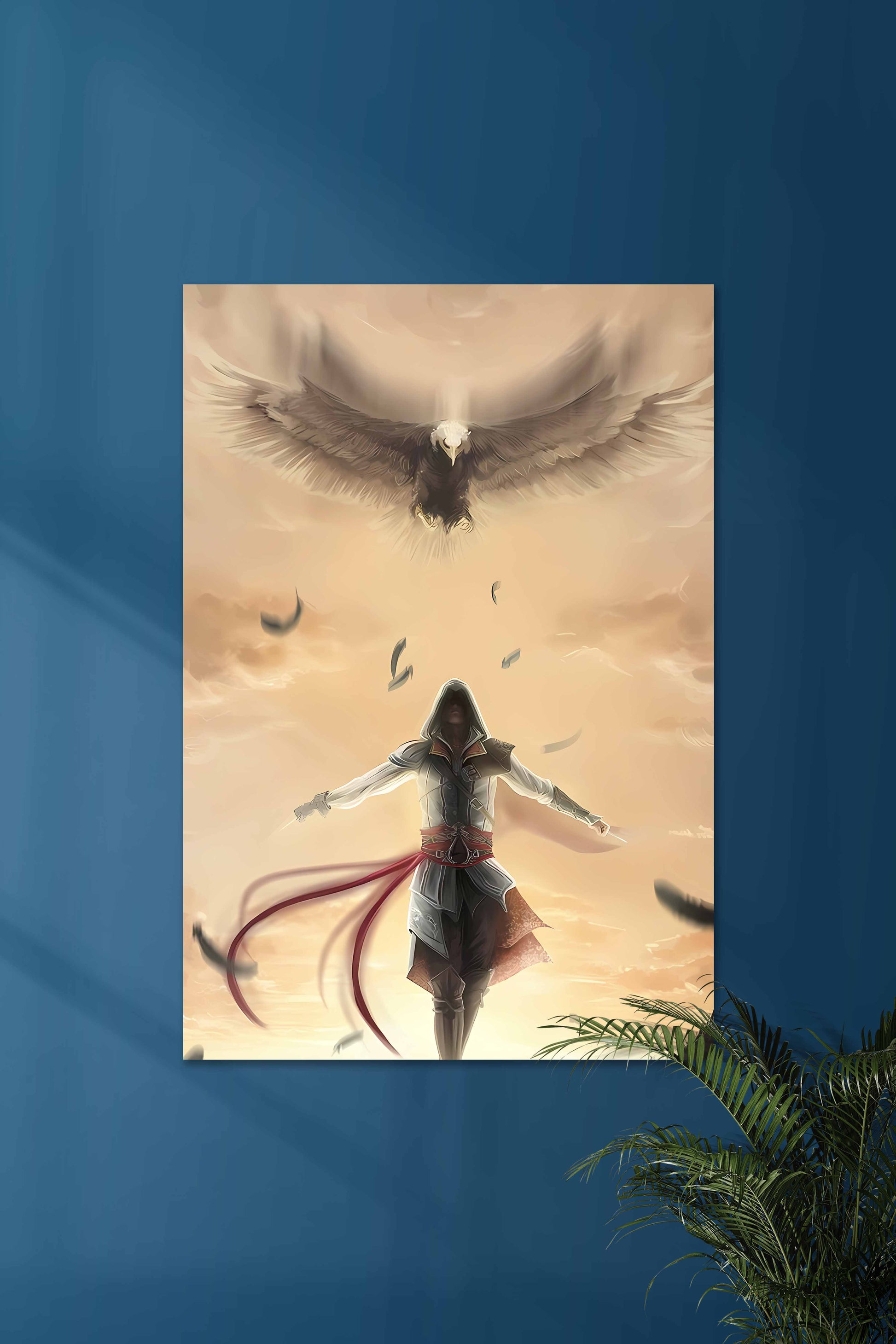 EZIO #02 | ASSASSIN'S CREED | Muurdecoratie | Wanddecoratie | Posters voor gaming kamers | Schilderijen | Canvas kunst