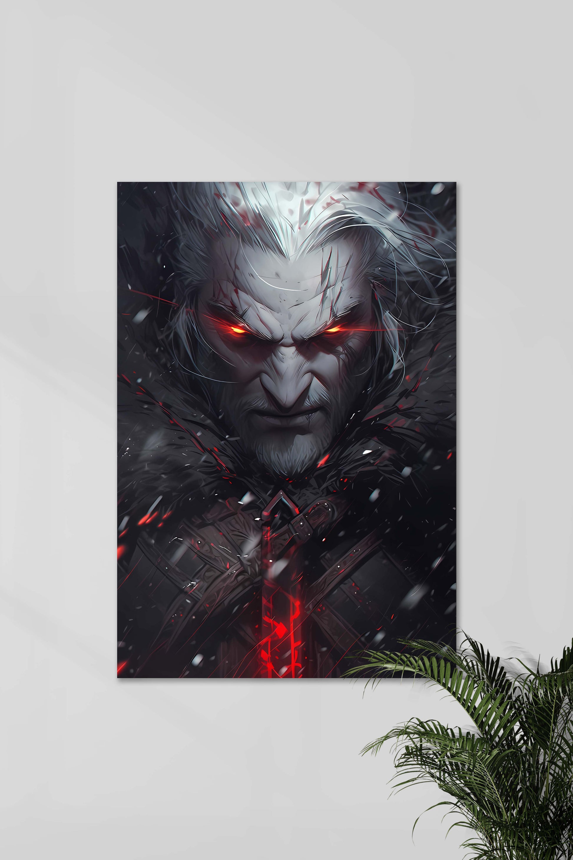 Geralt of Rivia #01 | THE WITCHER | Wanddecoratie | Posters | Muurdecoratie | Canvas kunst
