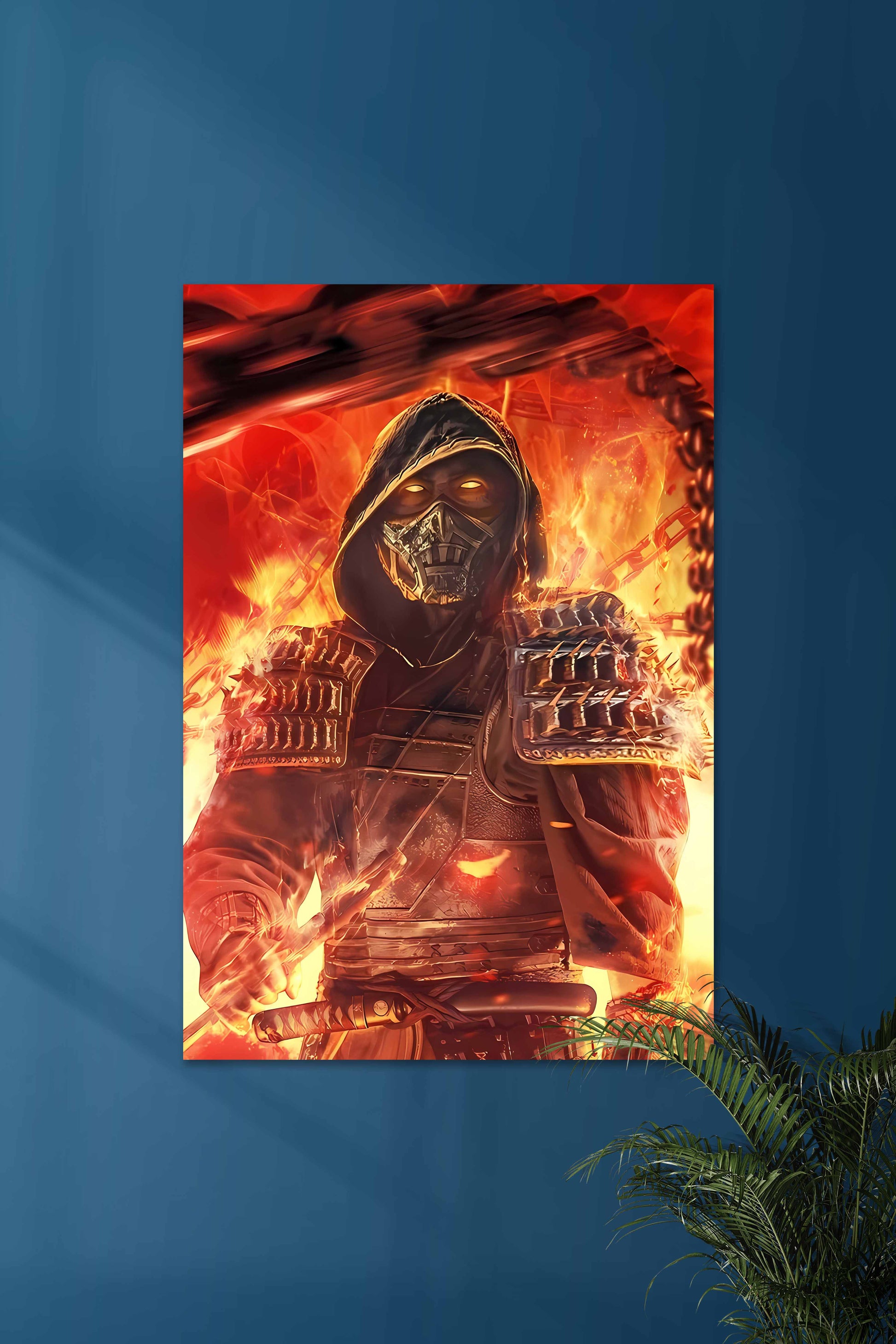 SCORPION #03 | MORTAL KOMBAT Poster | Muurdecoratie Game | Wanddecoratie Schilderijen | Canvas Kunst