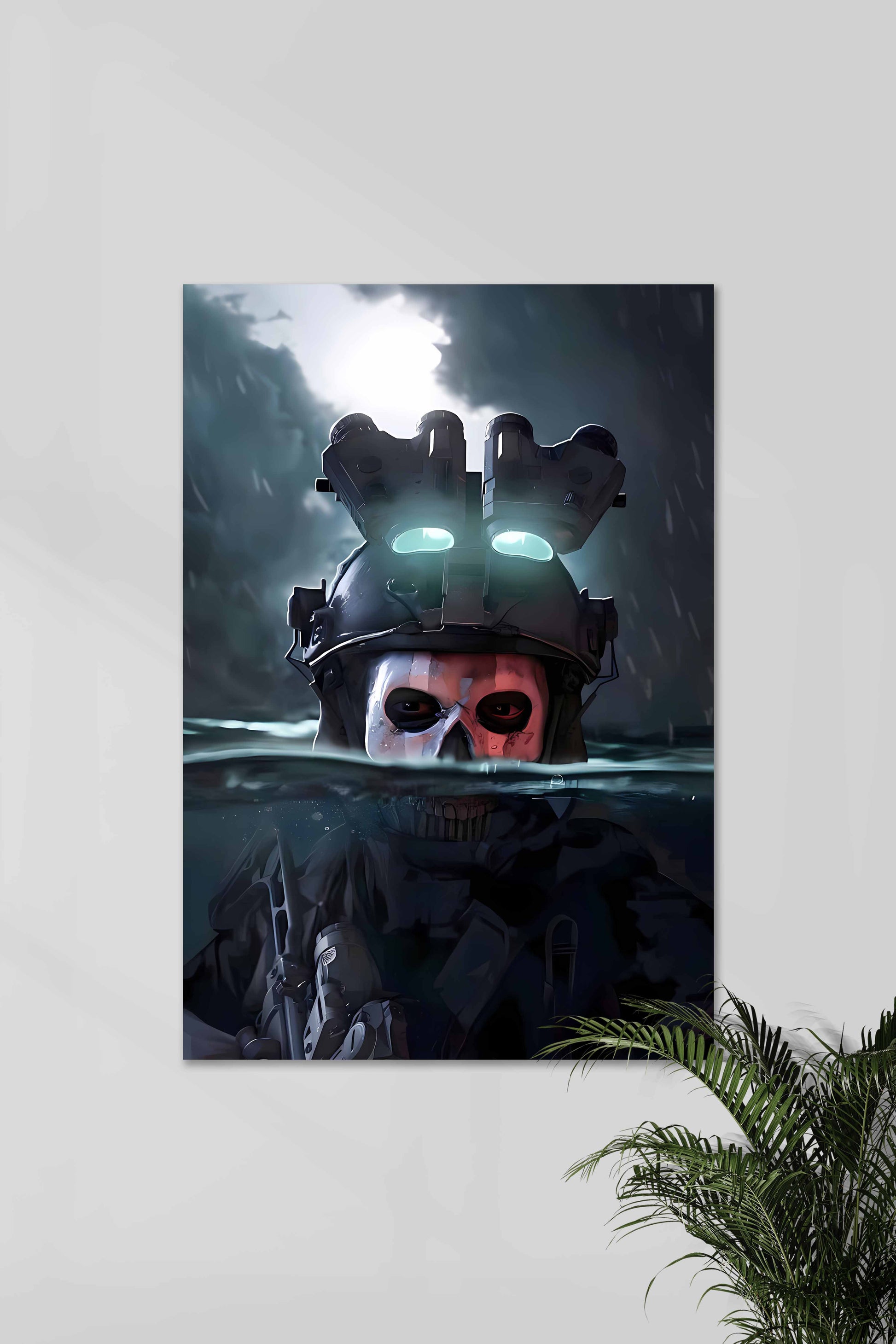 CALL OF DUTY | GHOST #01 | Wanddecoratie | Posters voor muren | Muurdecoratie schilderijen en visuele kunst