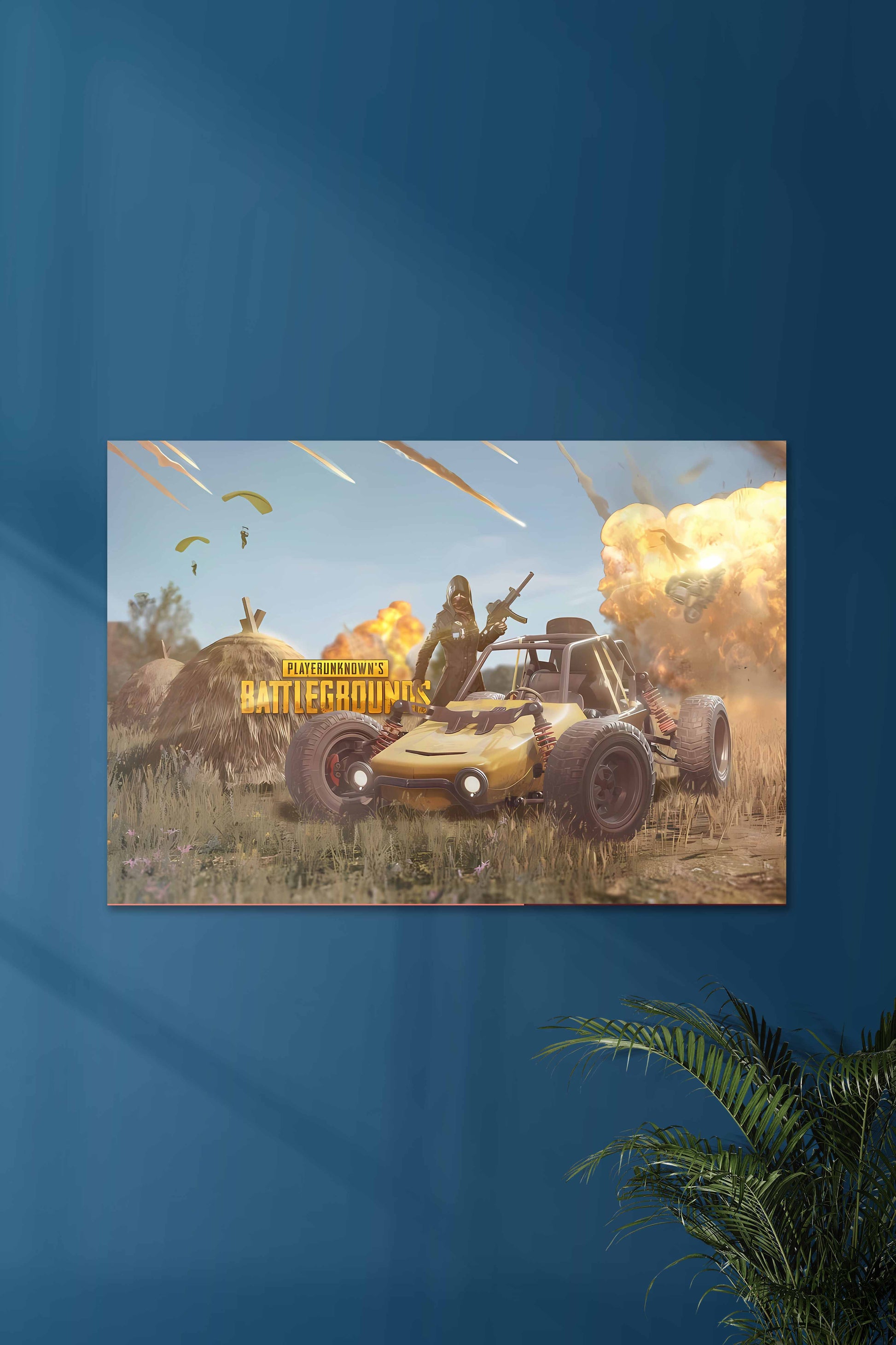 Battleground #06 | PUBG | Schilderijen | Muurdecoratie | Wanddecoratie | Posters | Canvas Kunst